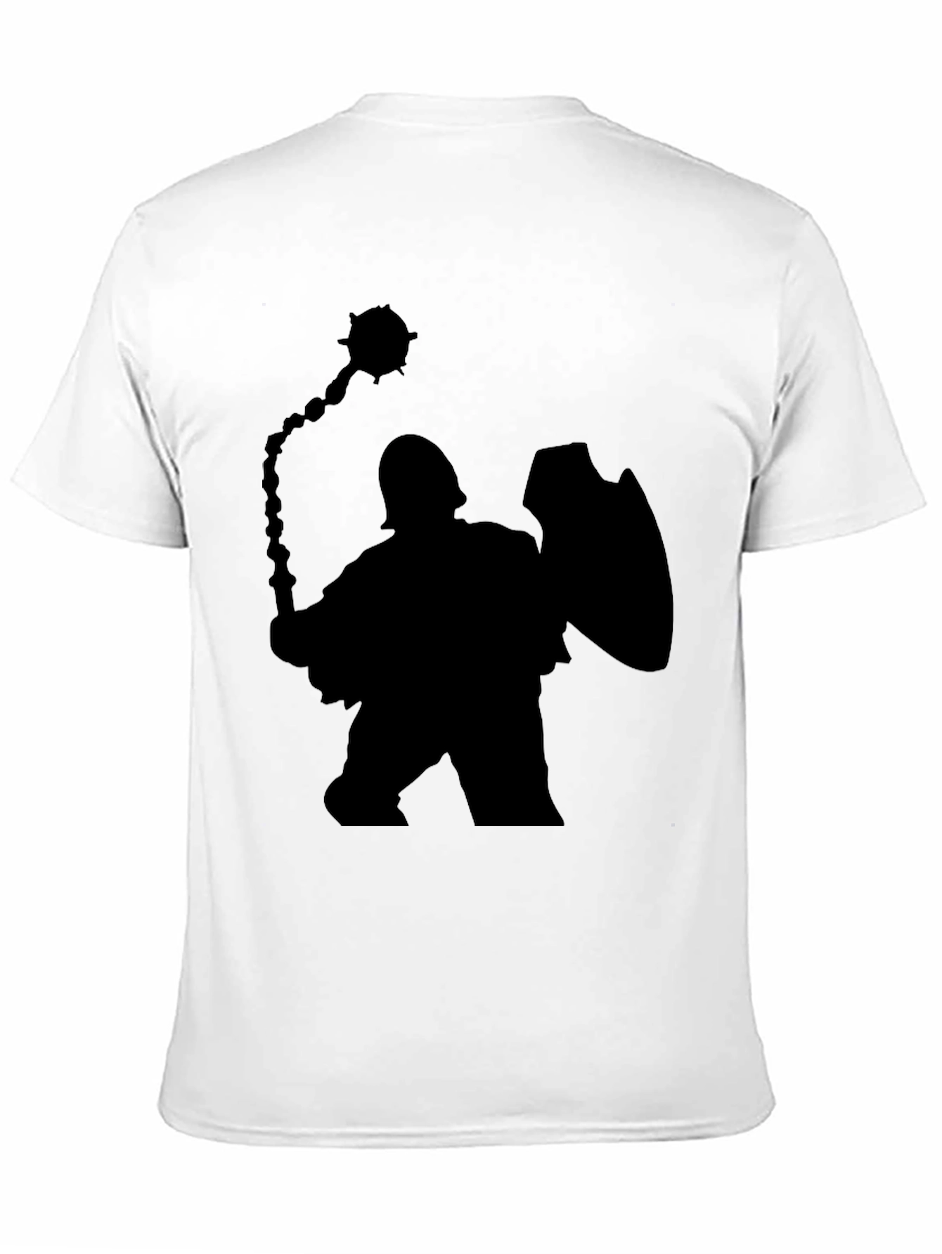 Warrior Silhouette Black T-Shirt
