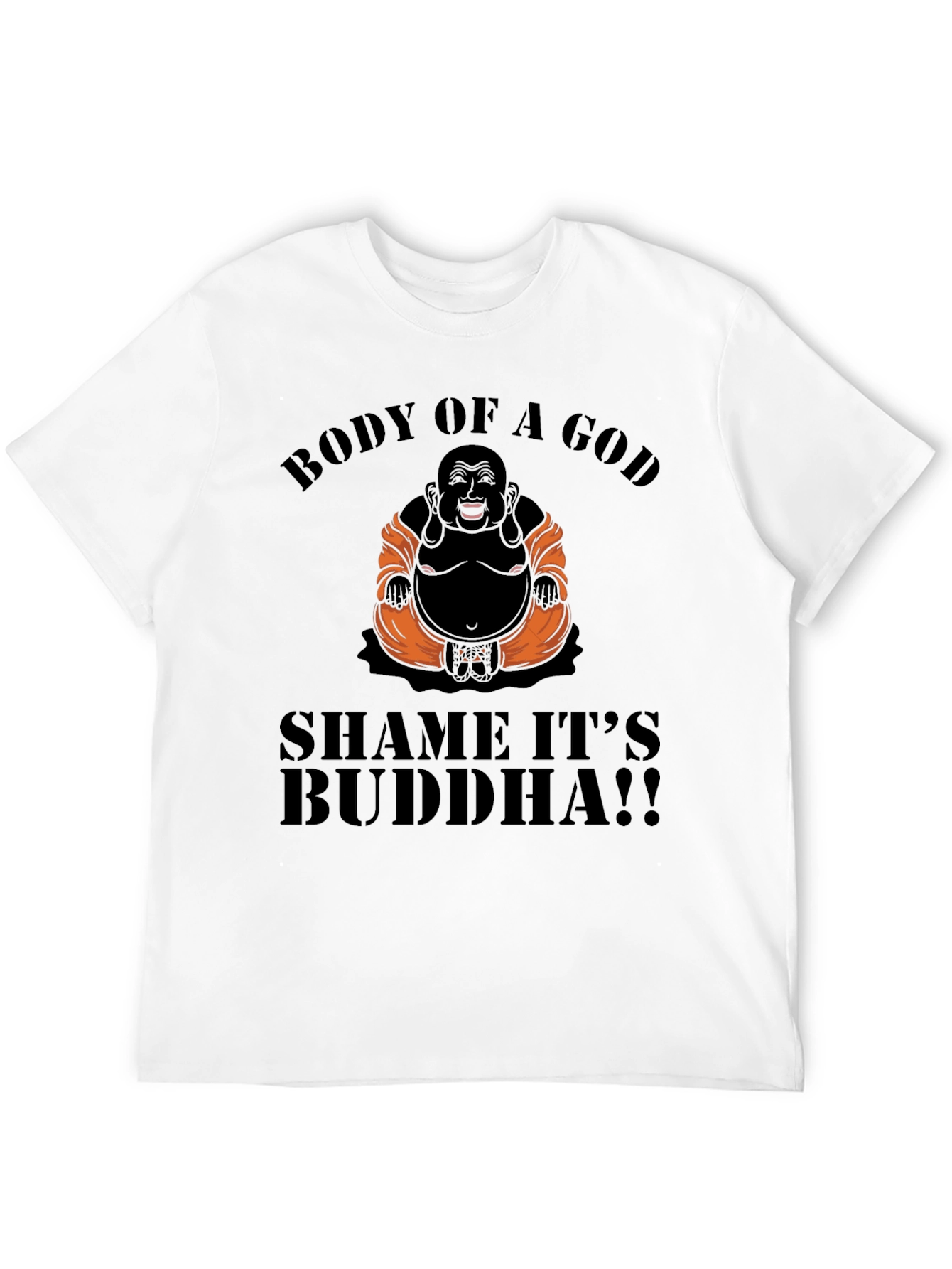 Body of a God Buddha Graphic T-Shirt