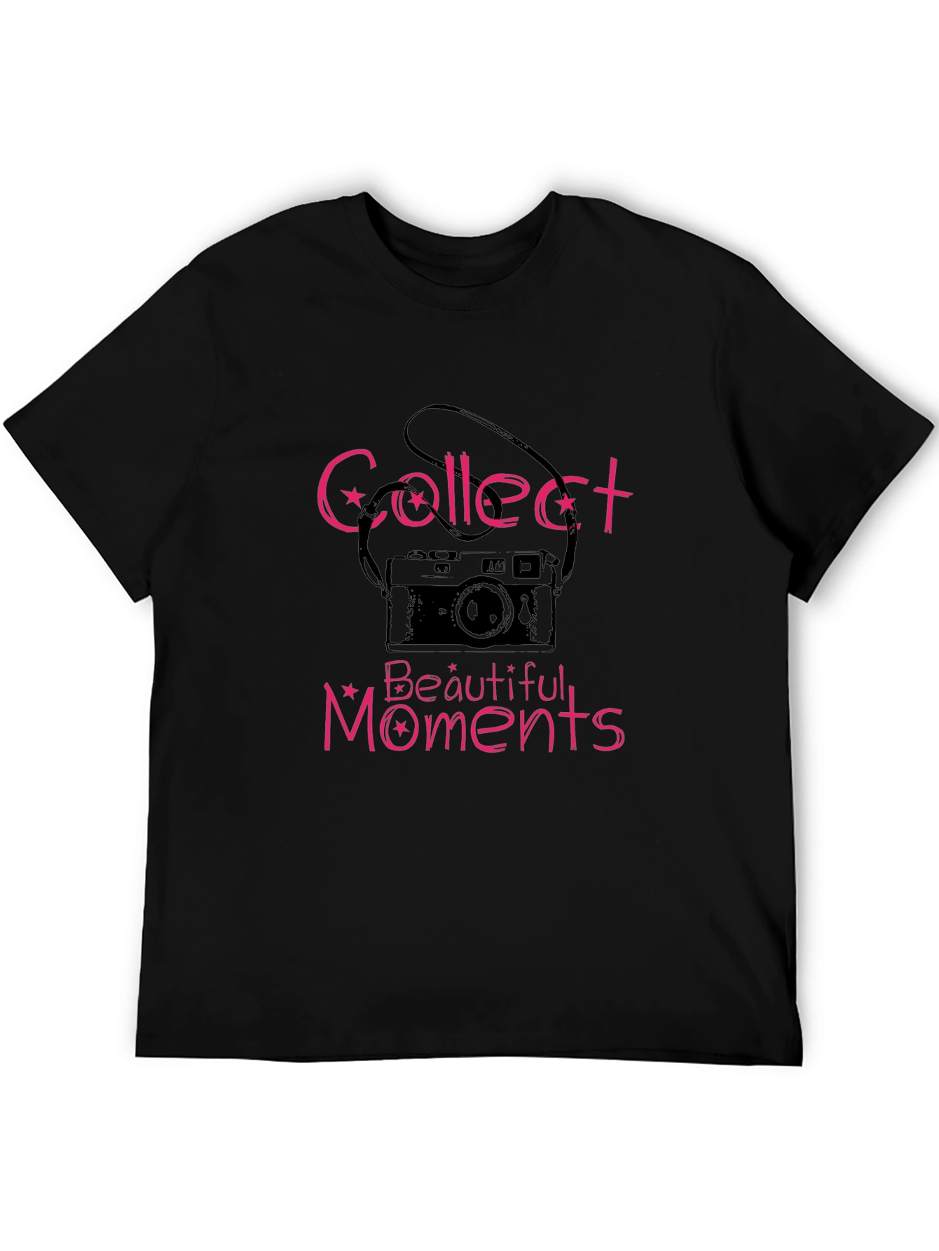 Collect Beautiful Moments Black T-Shirt
