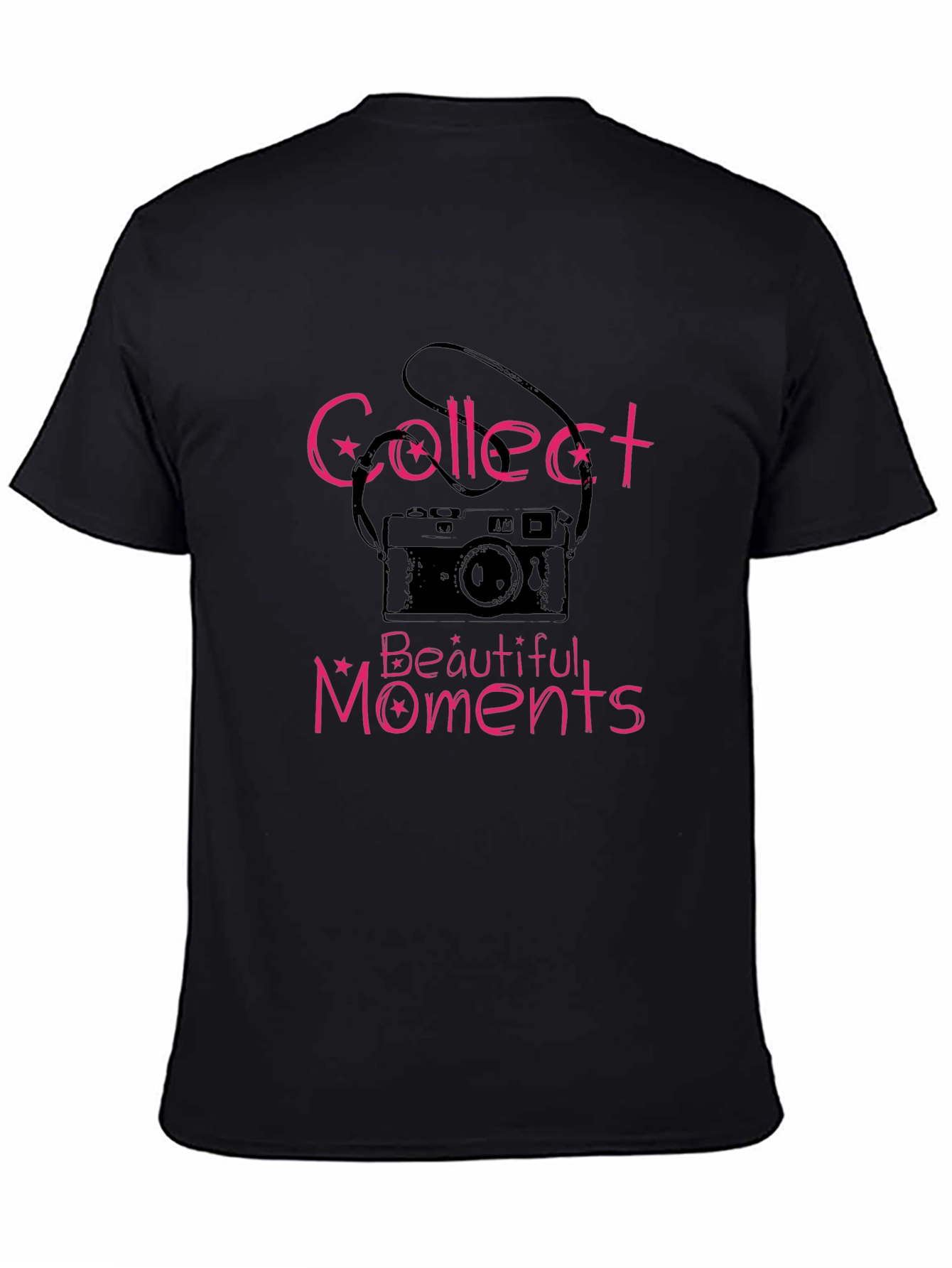 Collect Beautiful Moments Black T-Shirt