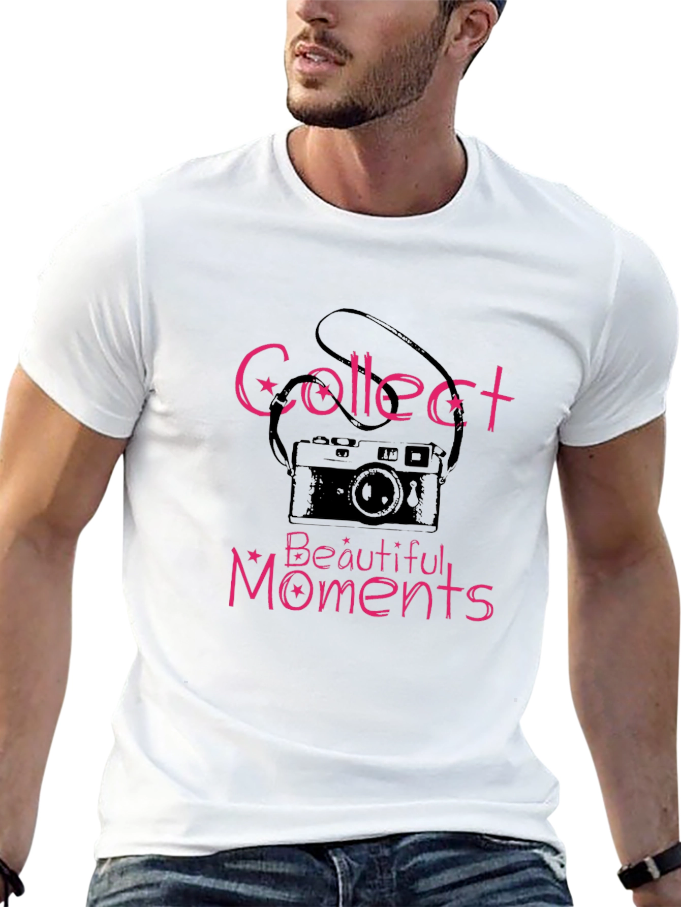 Collect Beautiful Moments Black T-Shirt