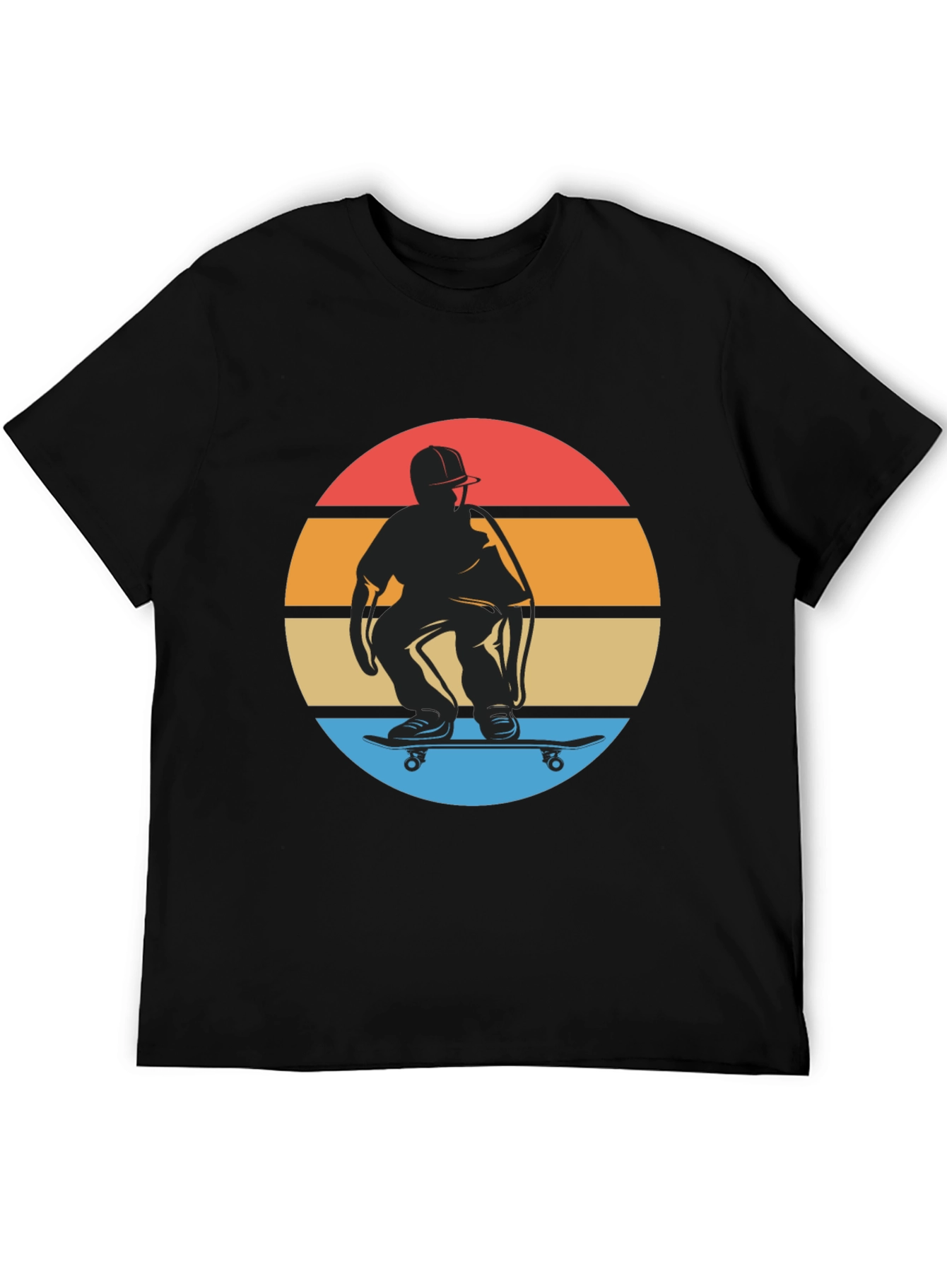 Retro Skateboarder Graphic Tee