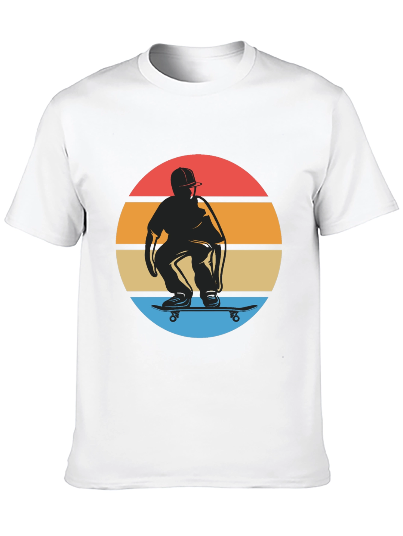 Retro Skateboarder Graphic Tee