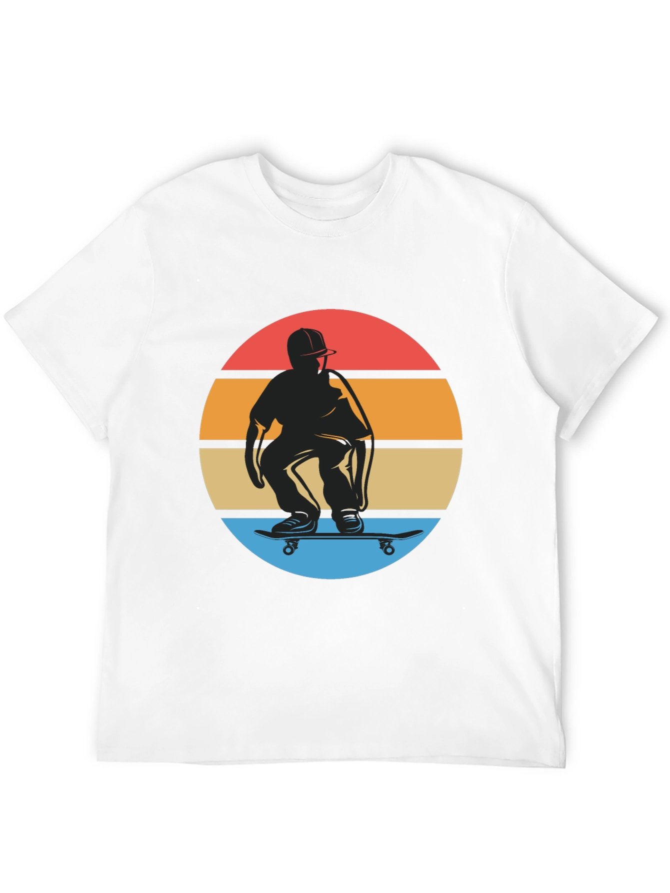Retro Skateboarder Graphic Tee