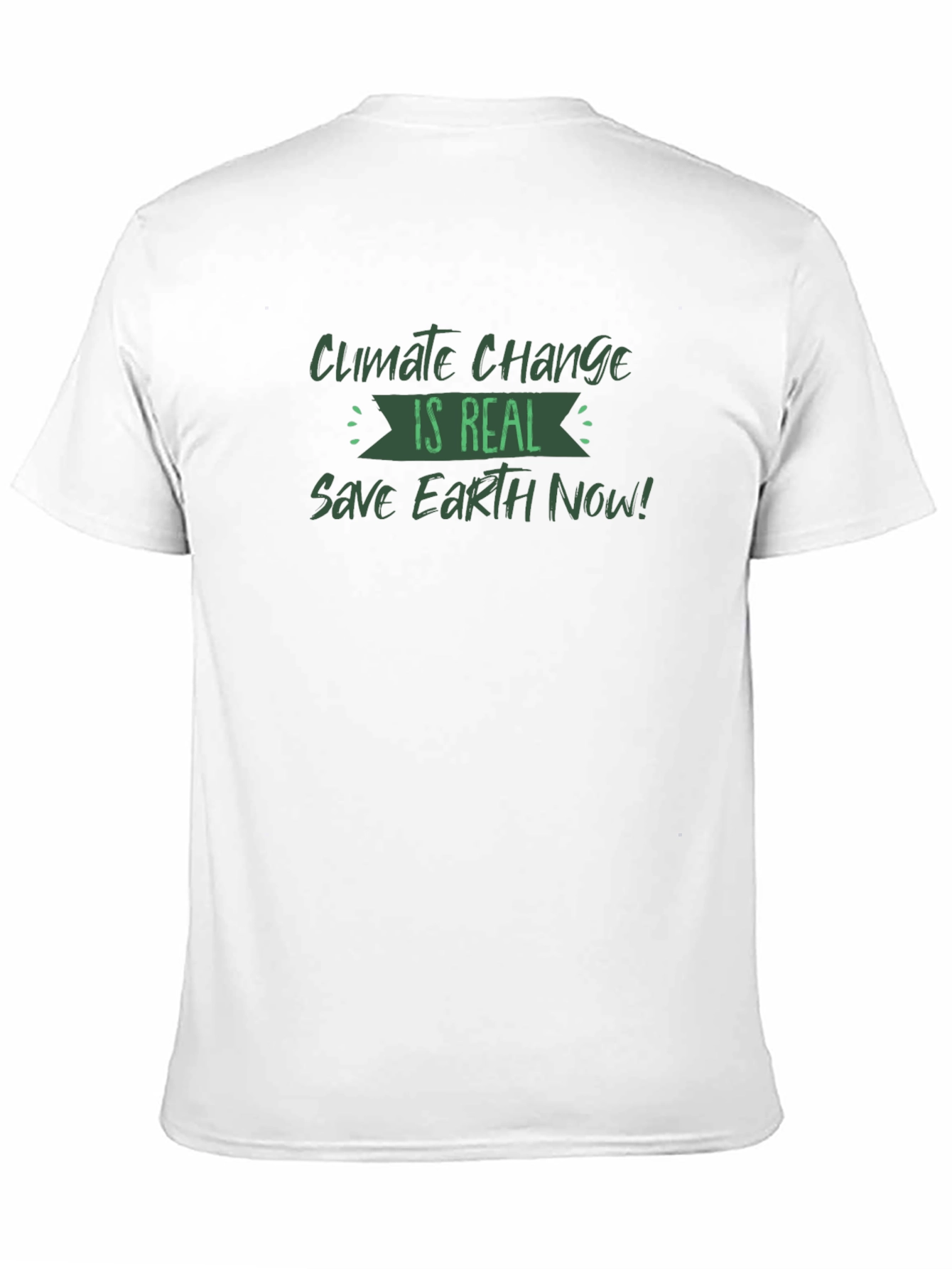 Climate Change Awareness T-Shirt - Save Earth Now!