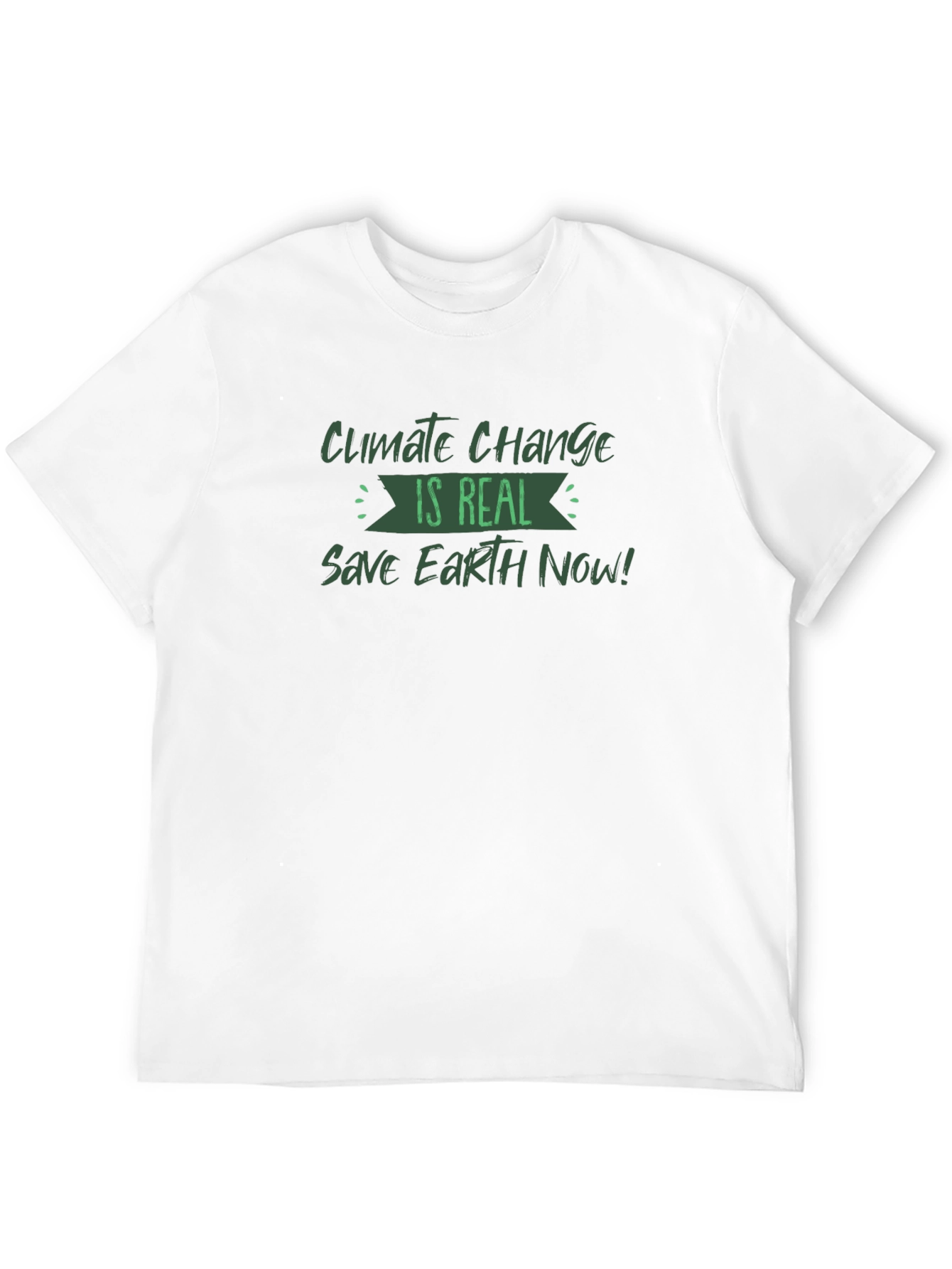 Climate Change Awareness T-Shirt - Save Earth Now!