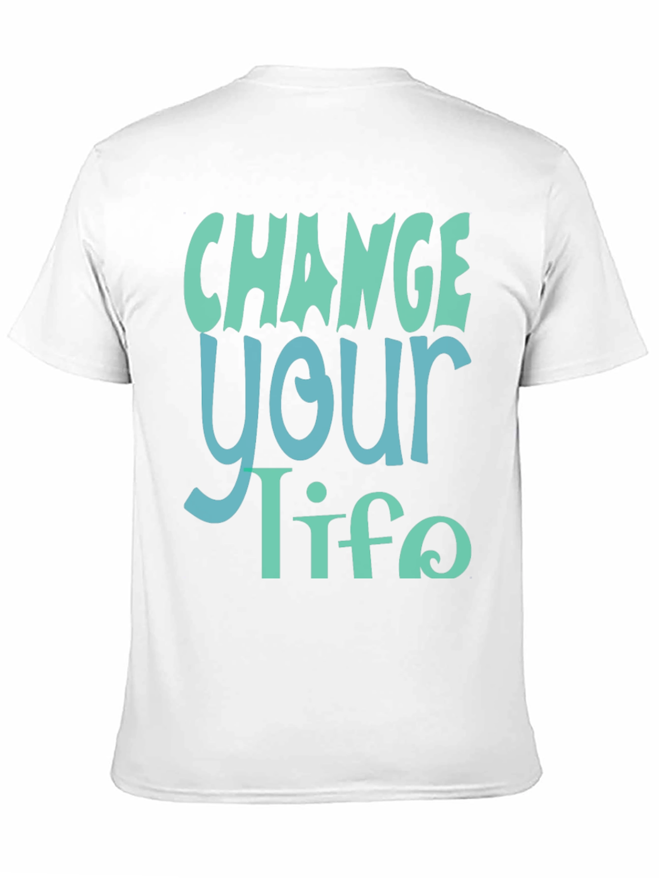 Change Your Life Graphic Tee - Black