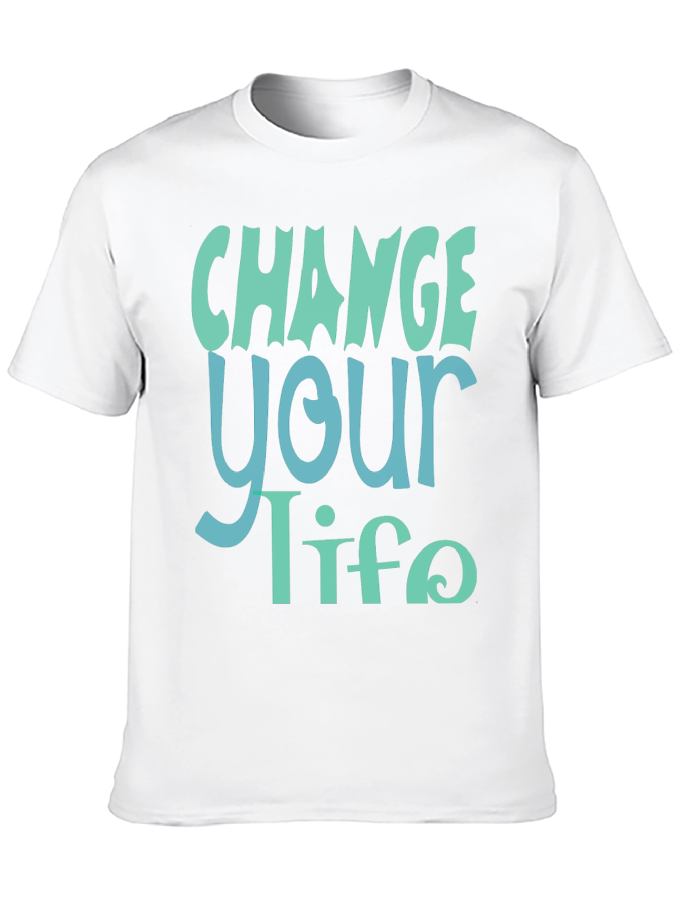 Change Your Life Graphic Tee - Black