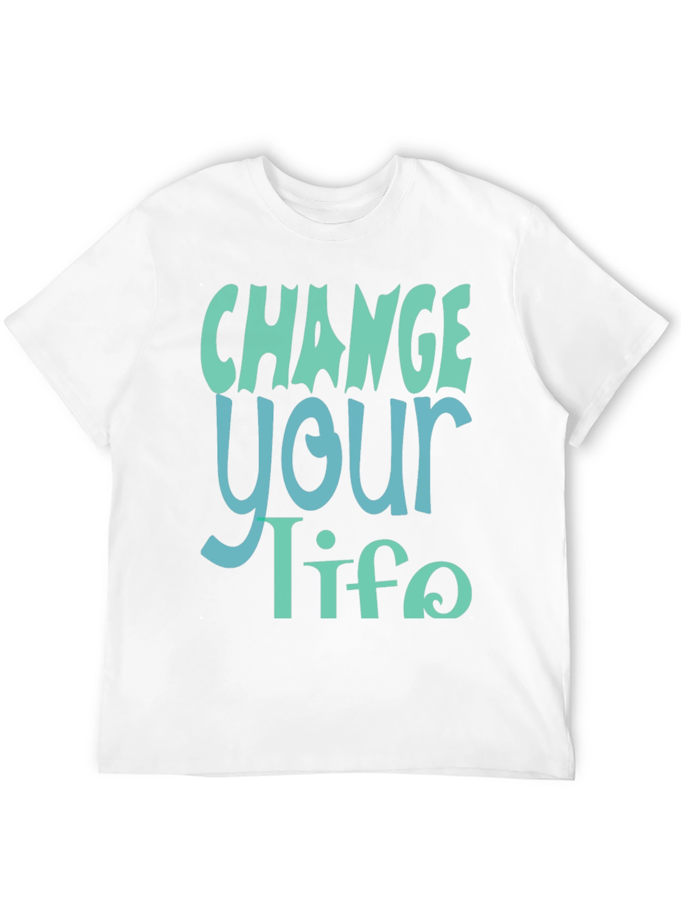 Change Your Life Graphic Tee - Black