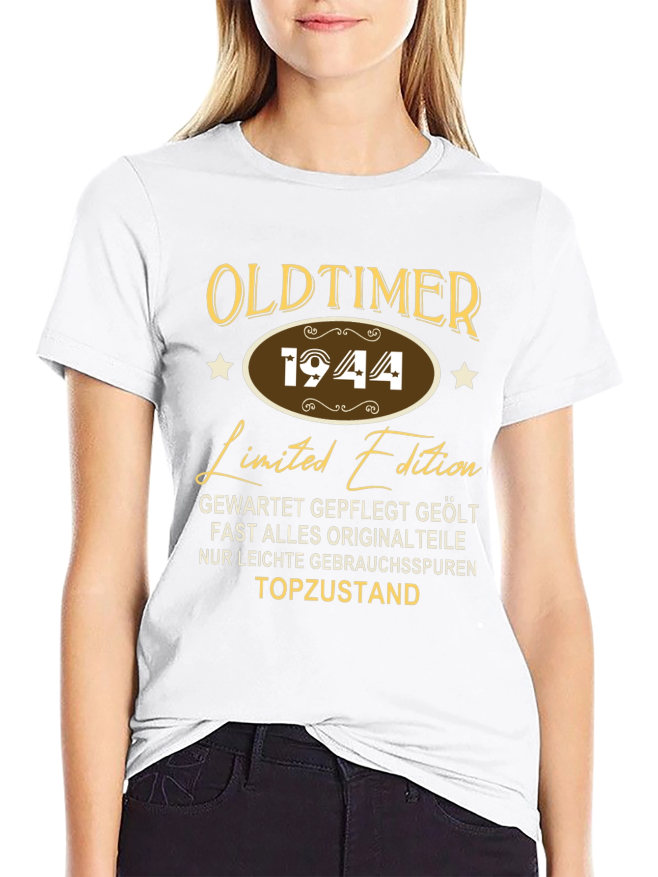 Oldtimer 1944 Limited Edition Black T-Shirt