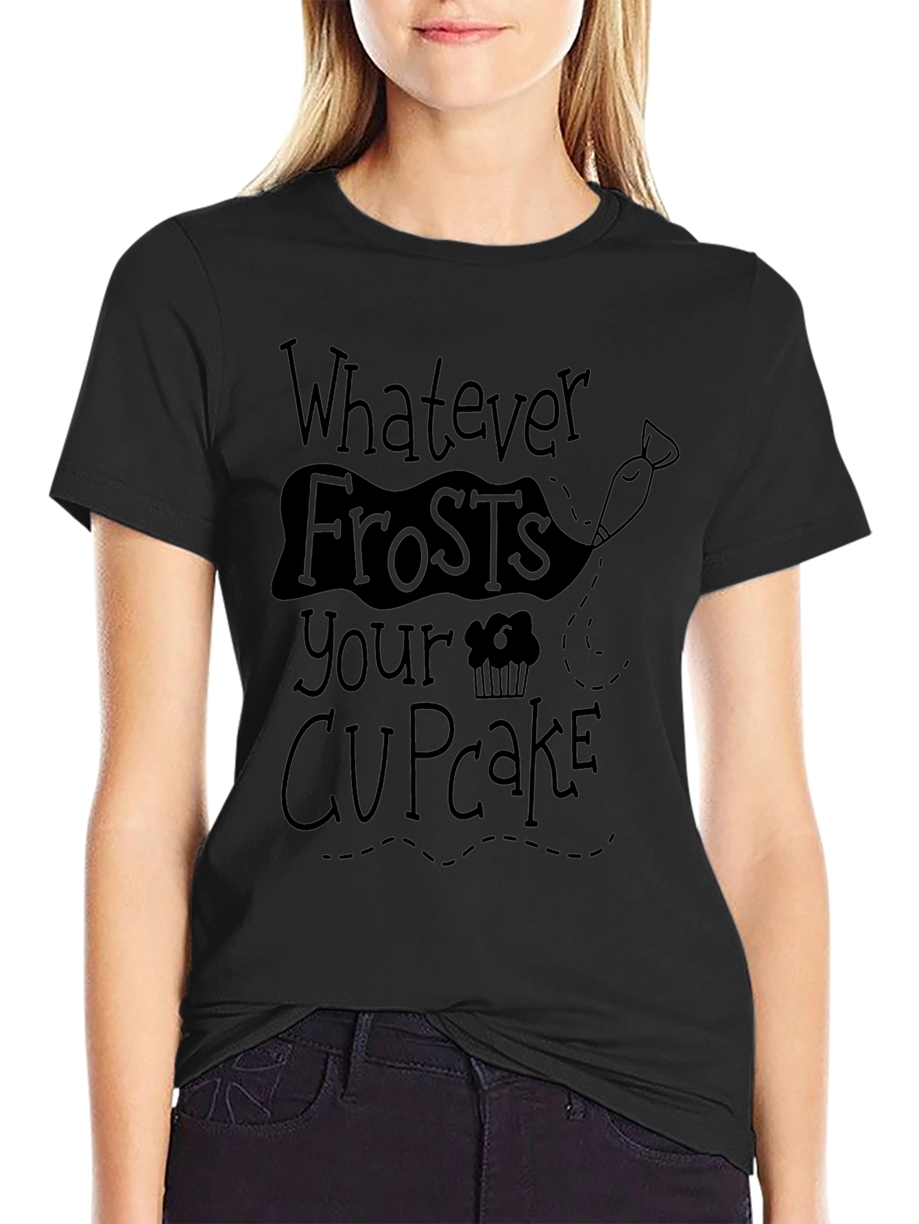 Whatever Frosts Your Cupcake Graphic Tee