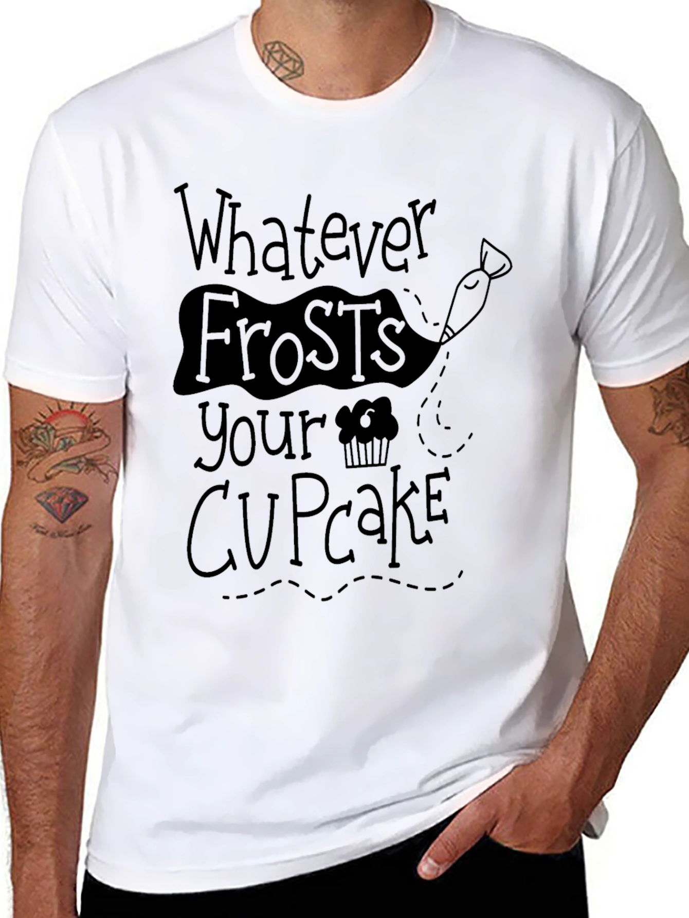 Whatever Frosts Your Cupcake Graphic Tee