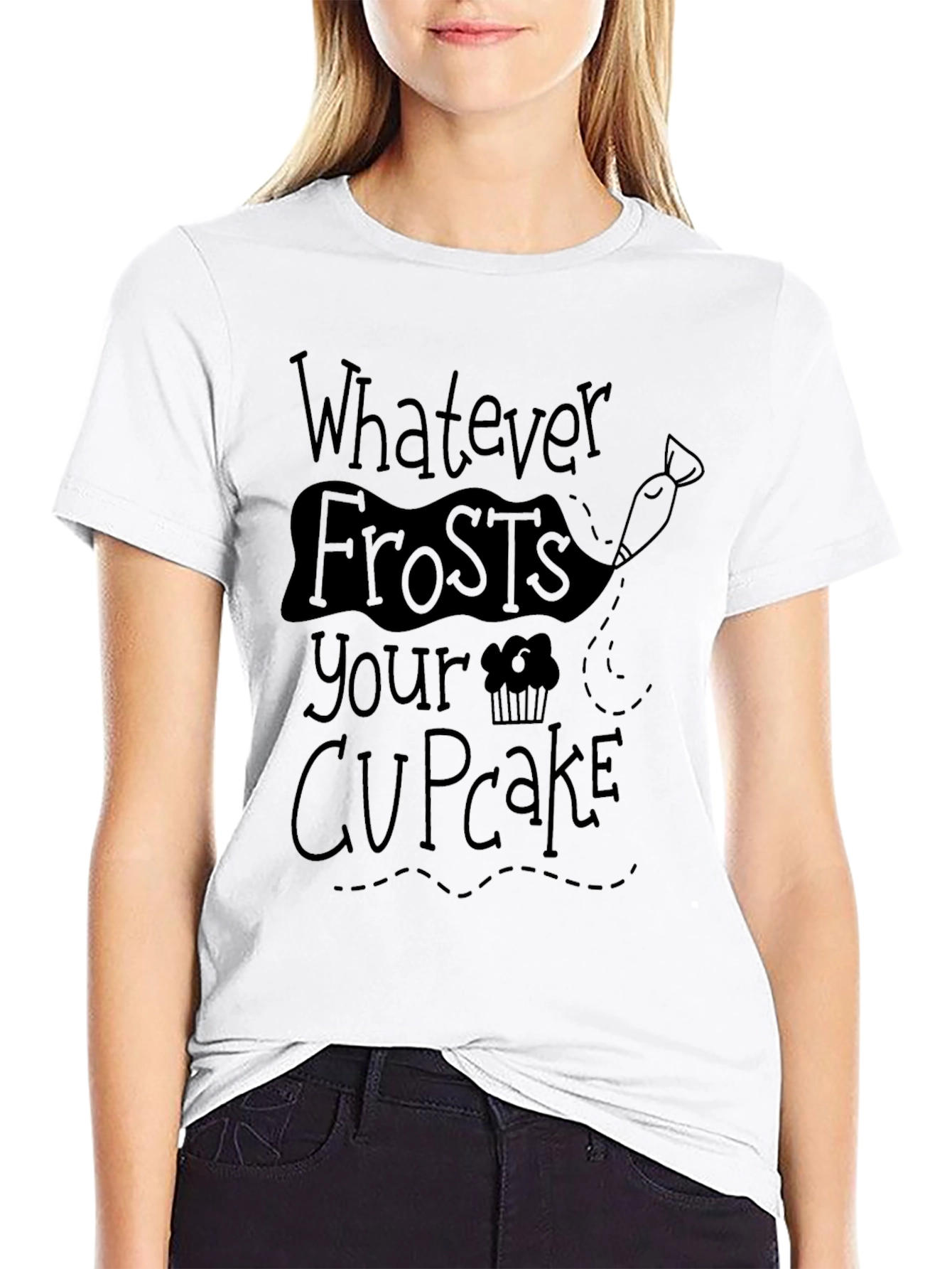 Whatever Frosts Your Cupcake Graphic Tee