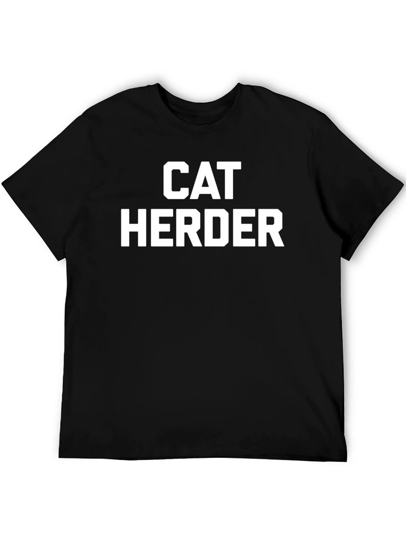 Cat Herder T-Shirt - Funny Novelty Tee