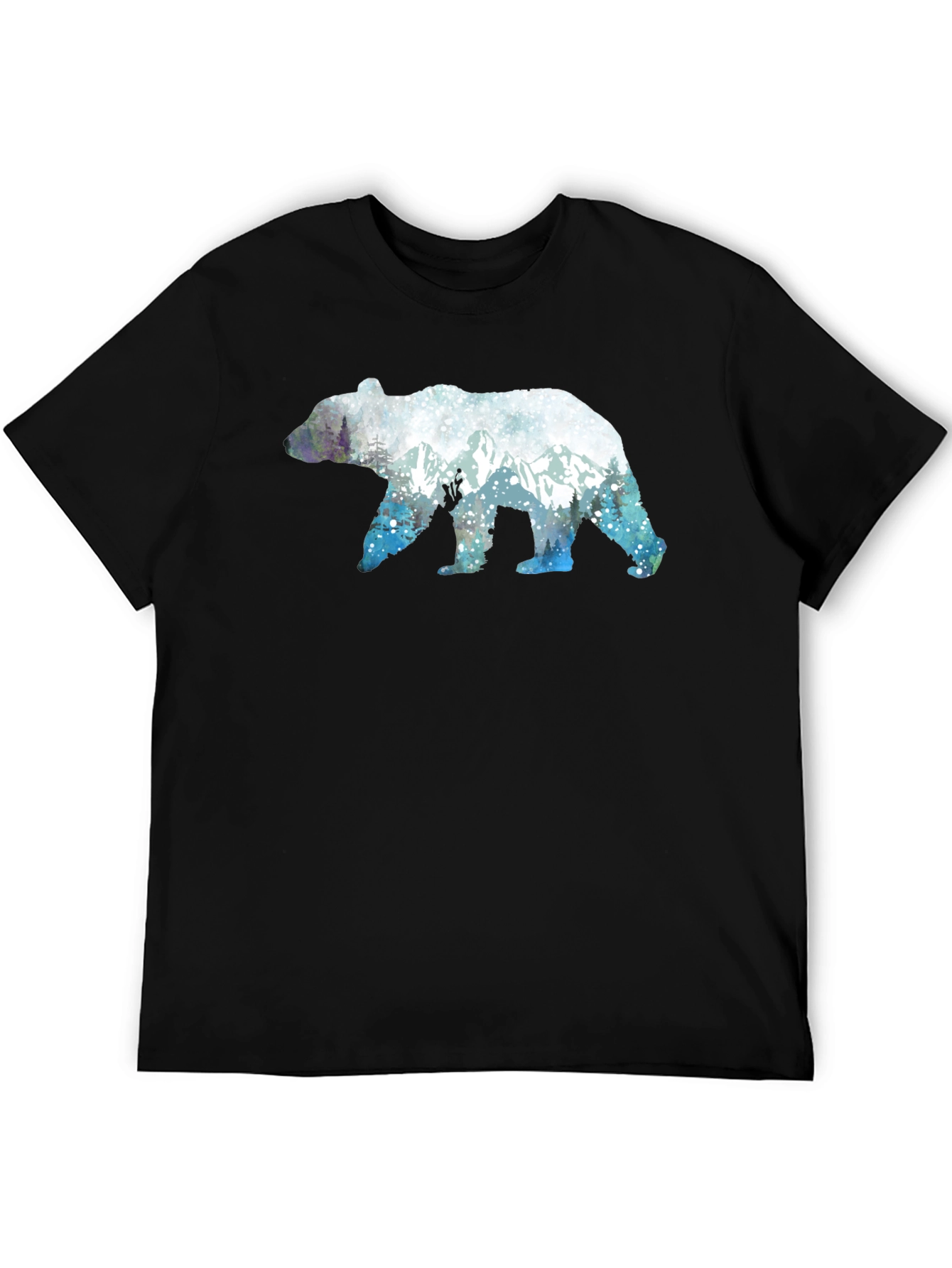 Bear Silhouette Graphic Tee