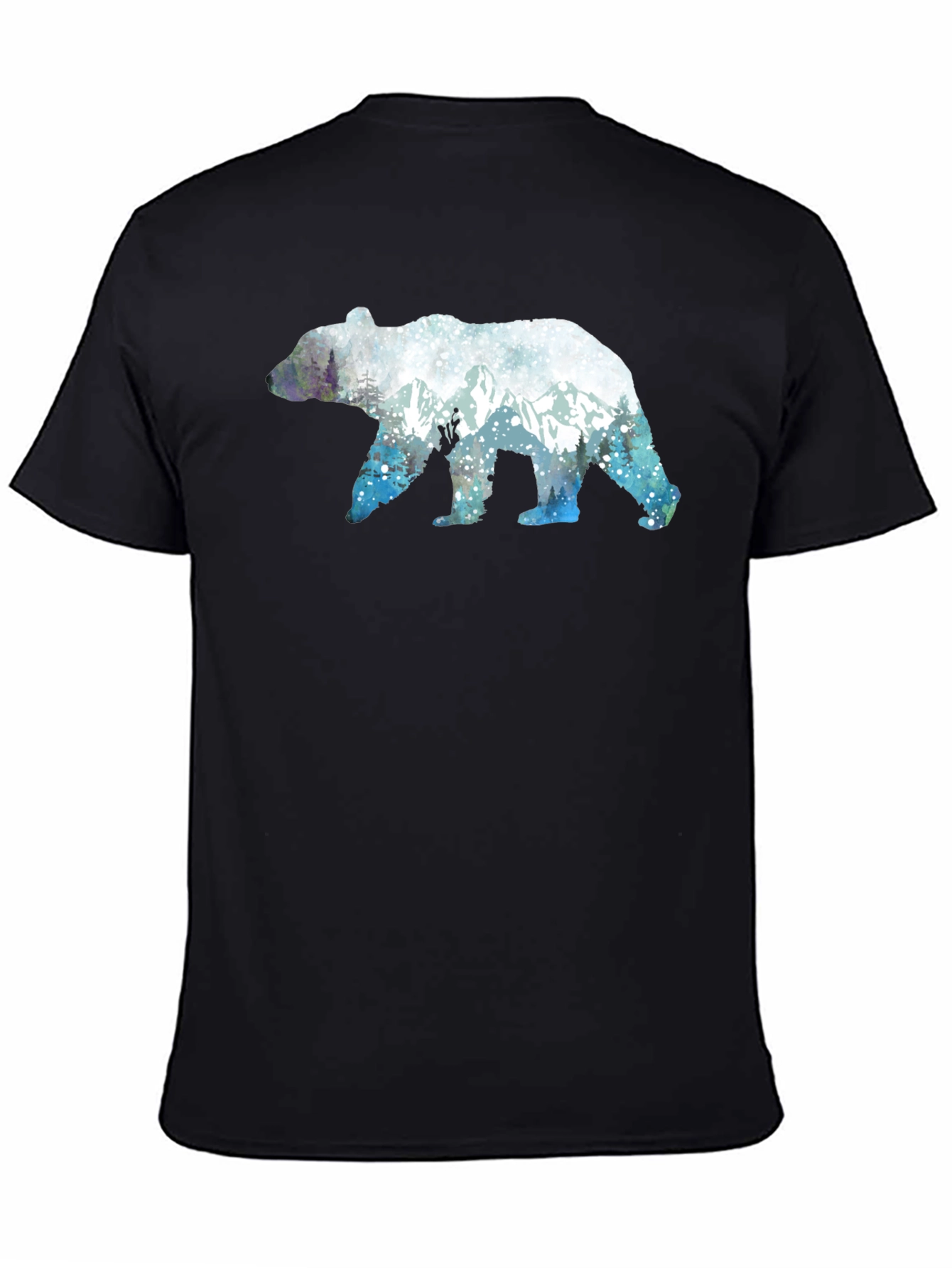 Bear Silhouette Graphic Tee