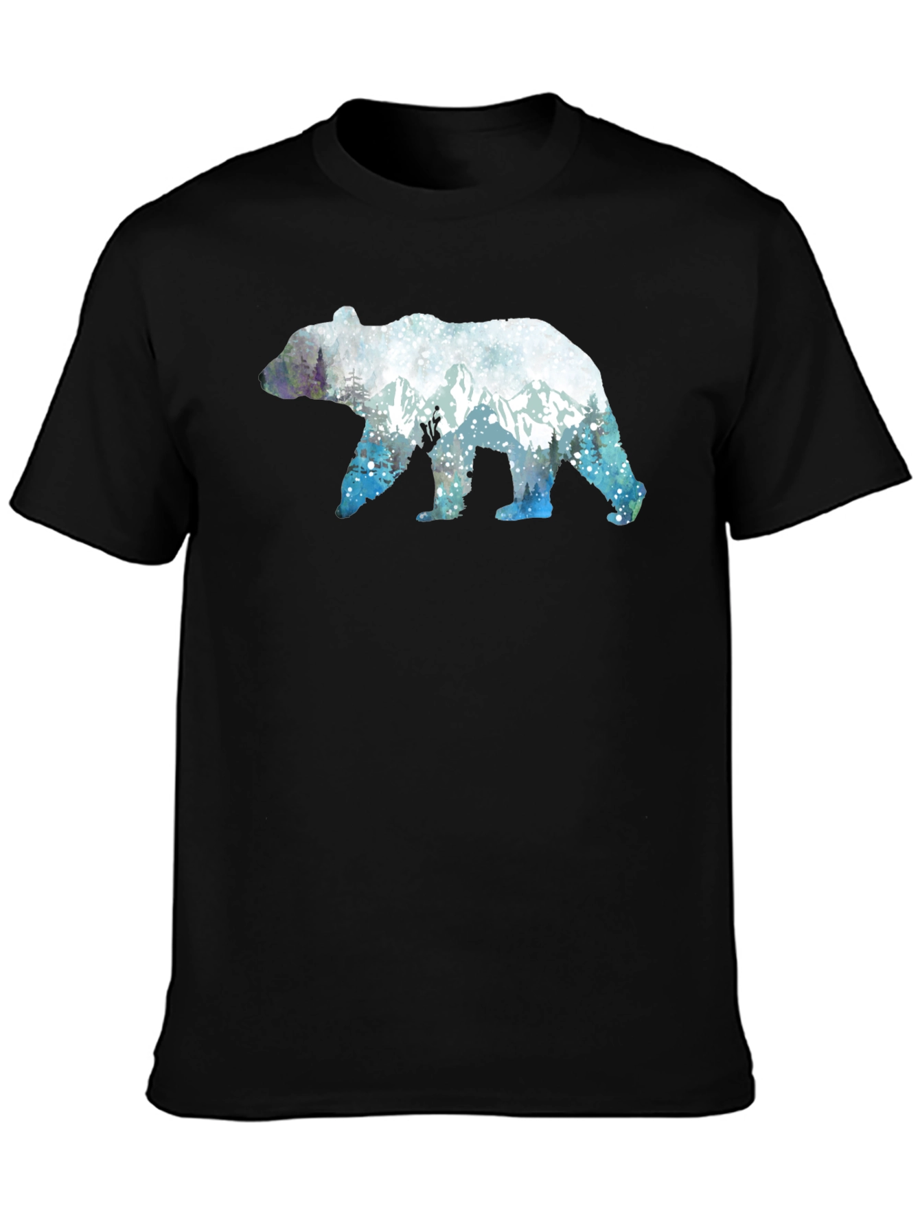 Bear Silhouette Graphic Tee