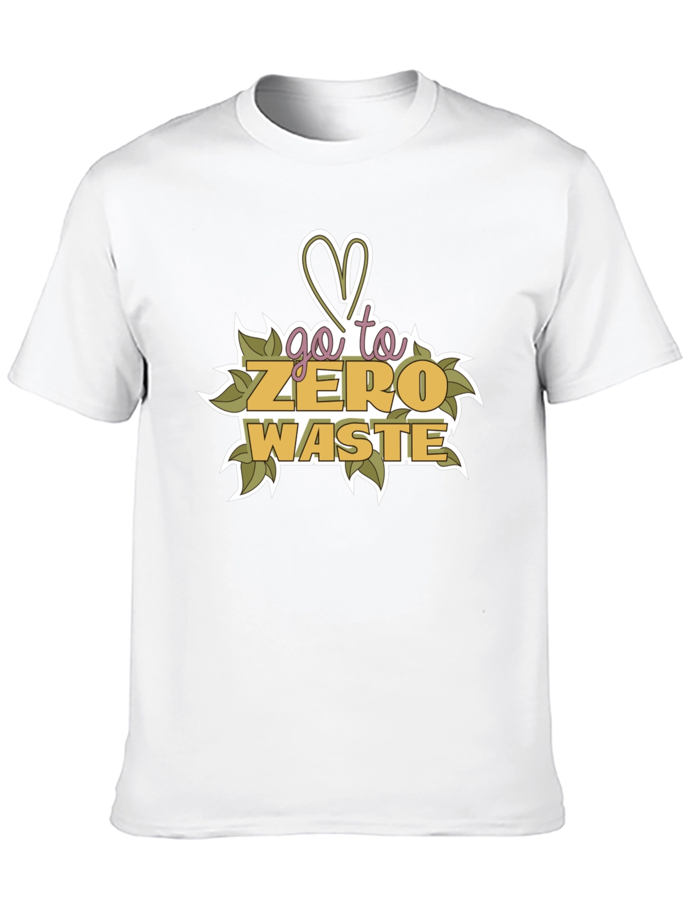 Go To Zero Waste Eco-Friendly T-Shirt