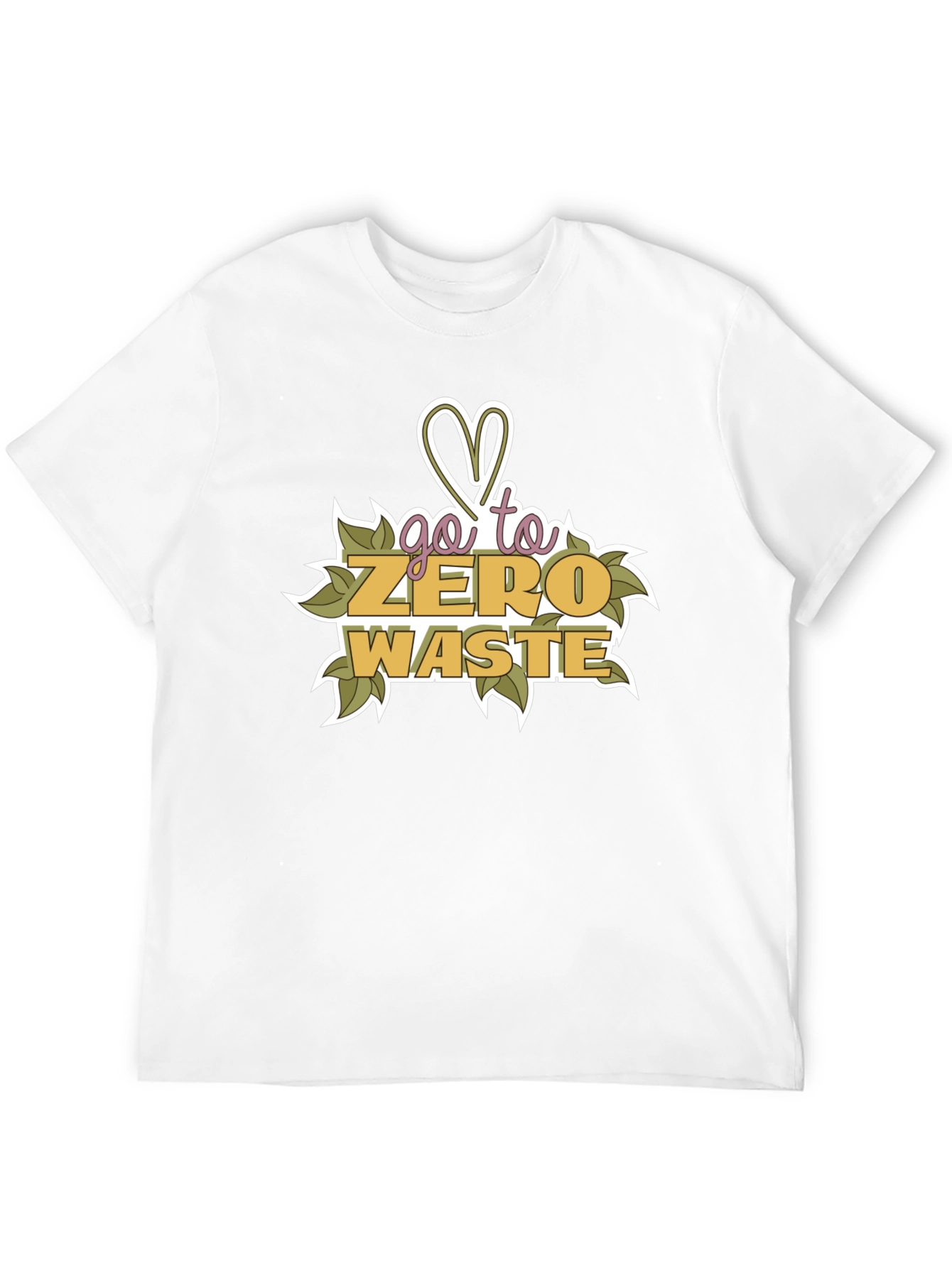 Go To Zero Waste Eco-Friendly T-Shirt