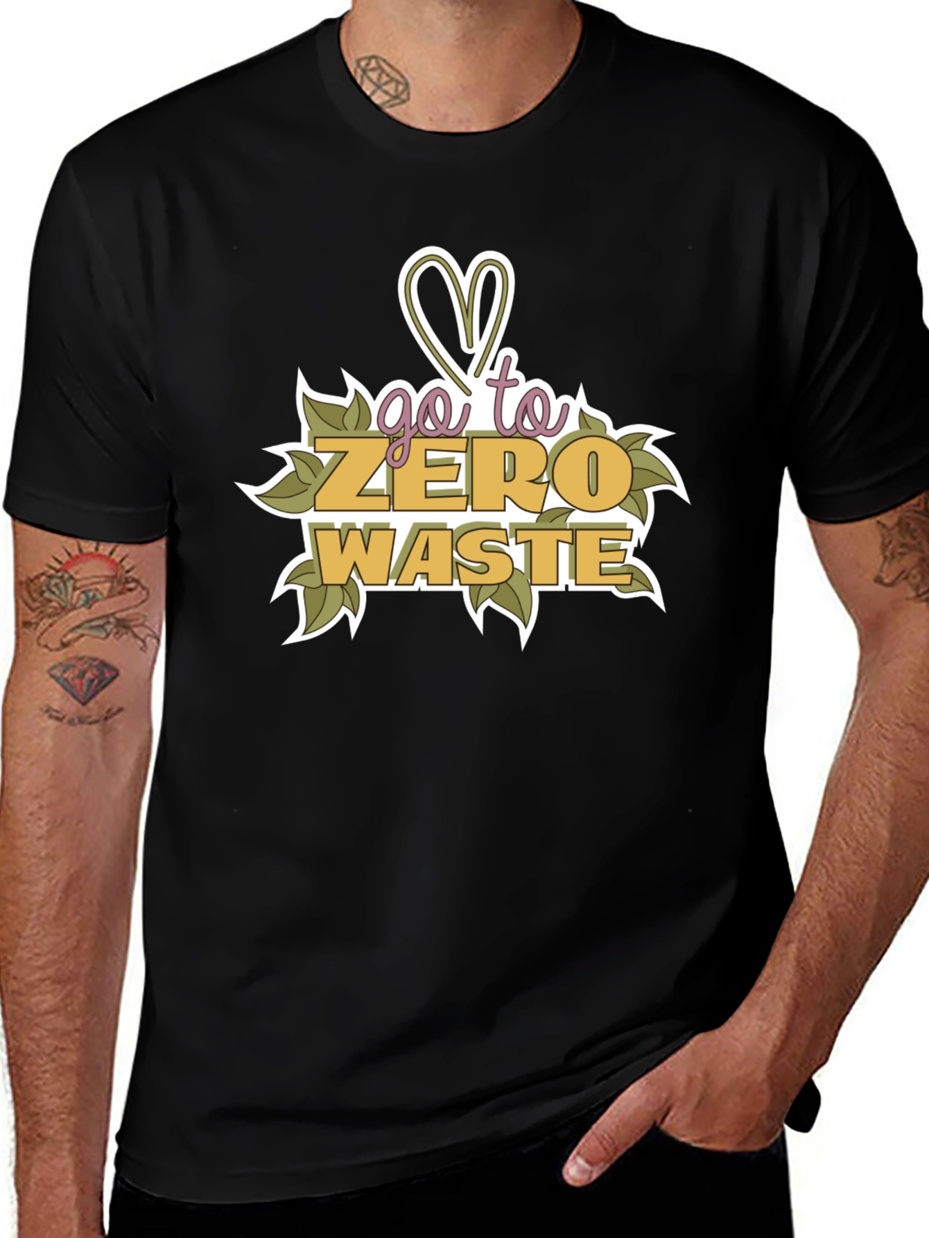 Go To Zero Waste Eco-Friendly T-Shirt