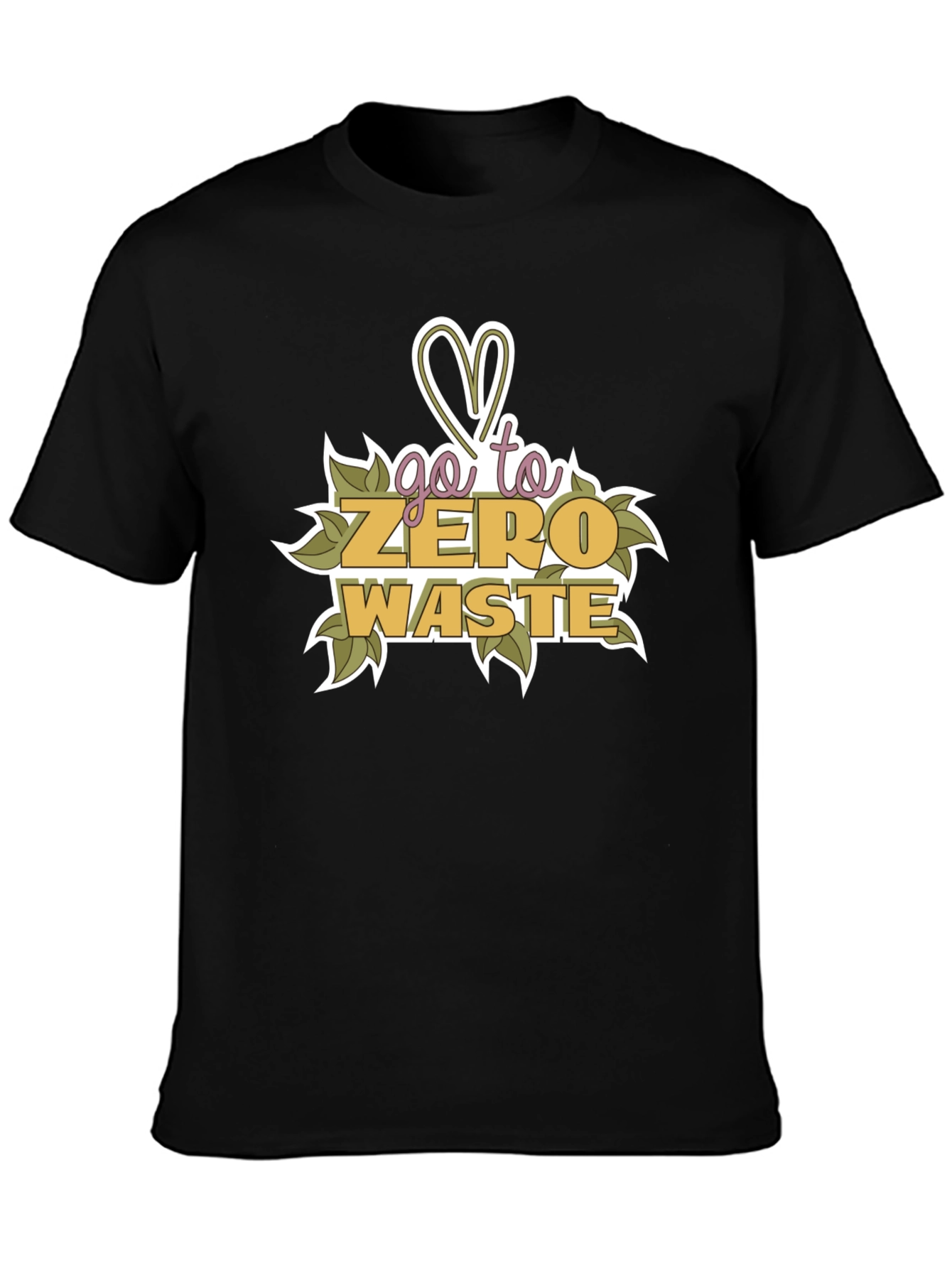 Go To Zero Waste Eco-Friendly T-Shirt