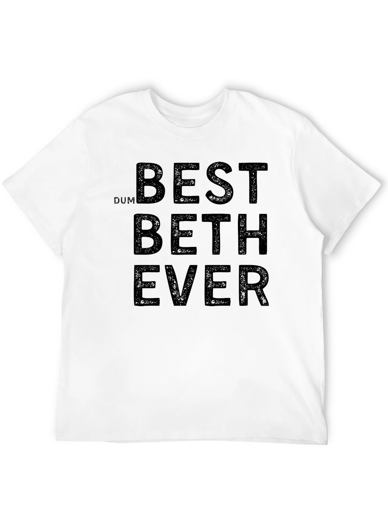 Best Beth Ever Black Graphic Tee