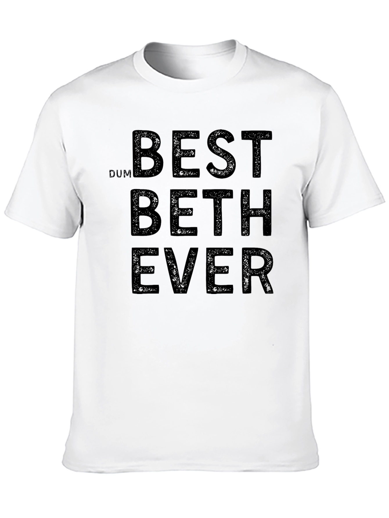 Best Beth Ever Black Graphic Tee