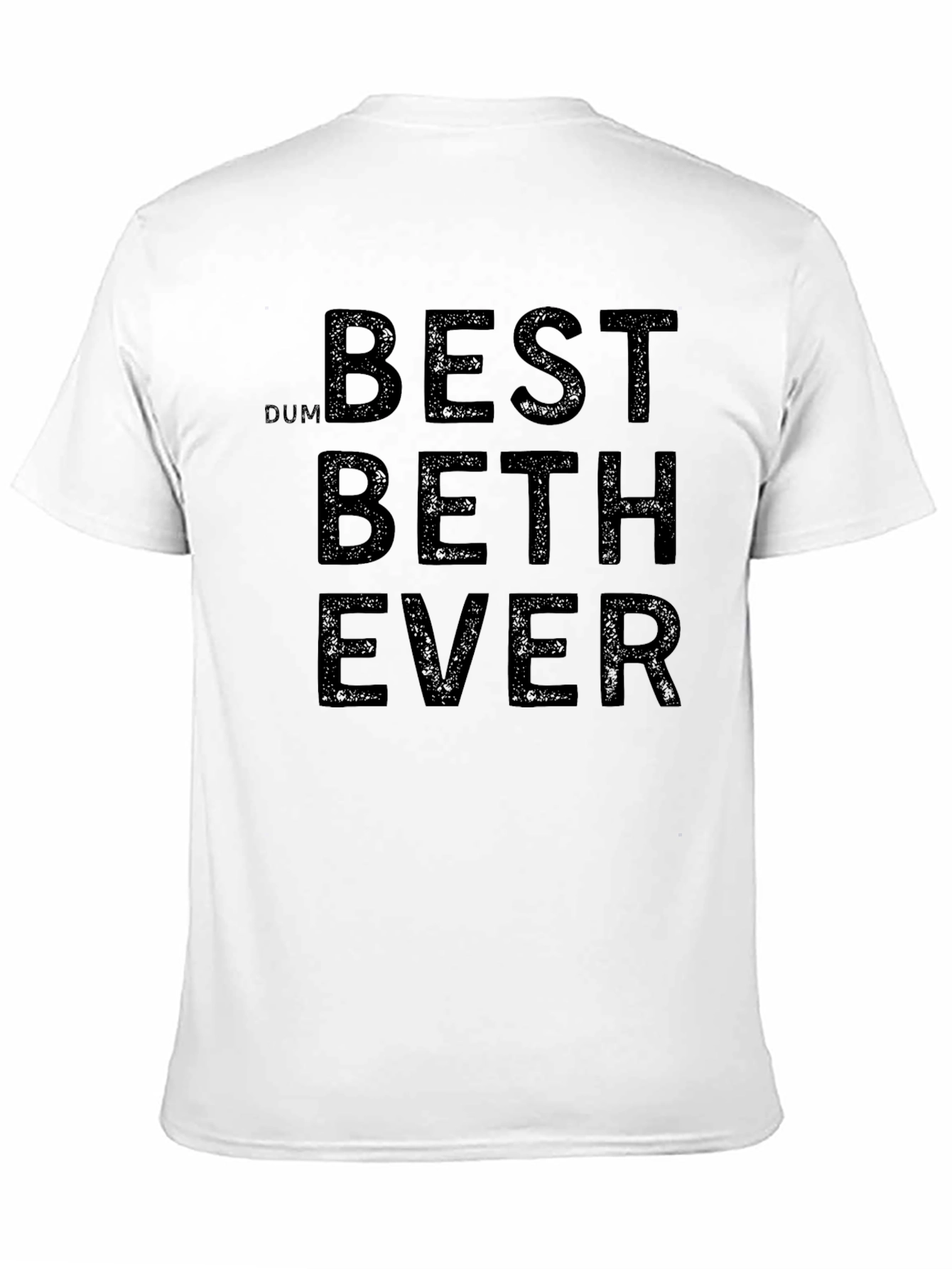 Best Beth Ever Black Graphic Tee