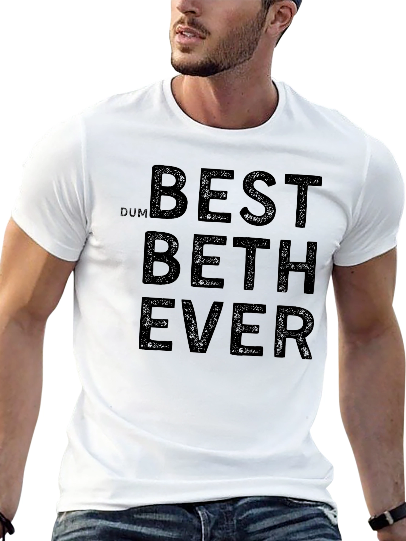 Best Beth Ever Black Graphic Tee