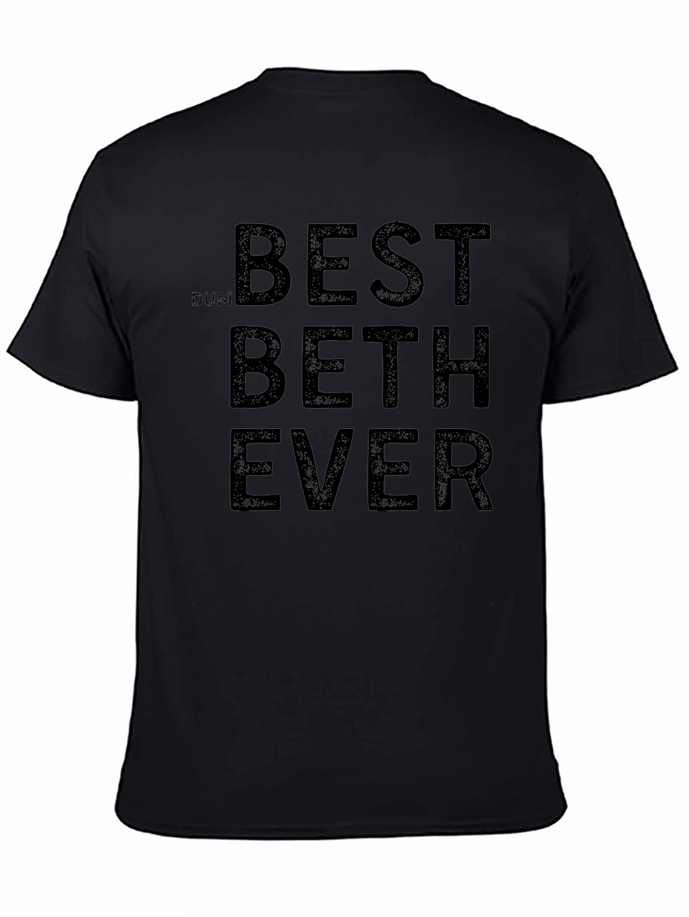 Best Beth Ever Black Graphic Tee