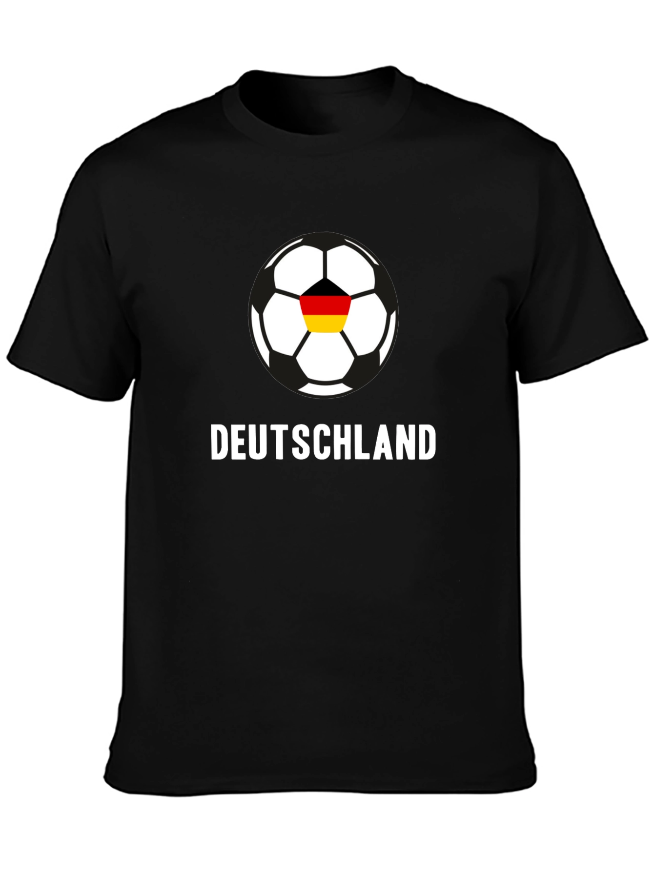 Germany Soccer Ball T-Shirt - Deutschland Fan Tee