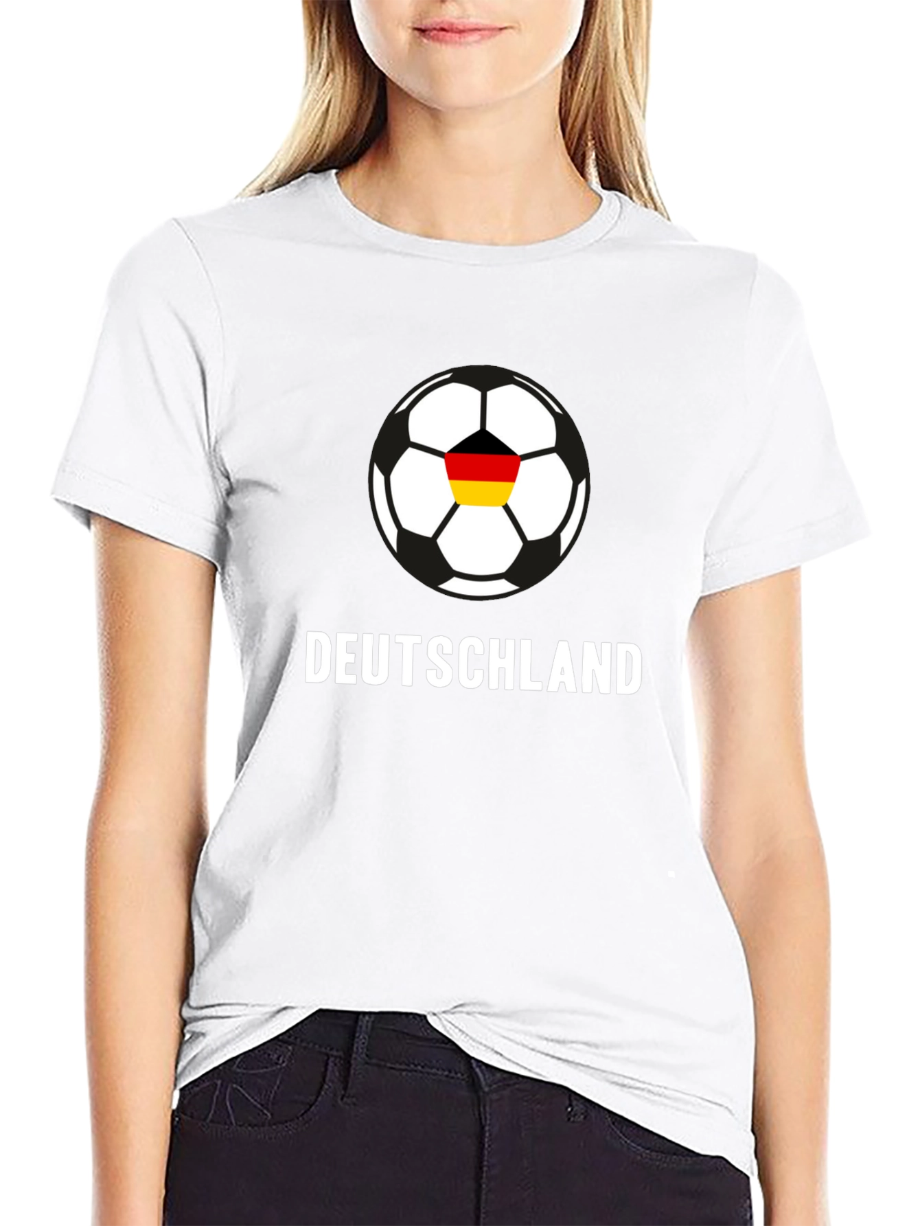 Germany Soccer Ball T-Shirt - Deutschland Fan Tee