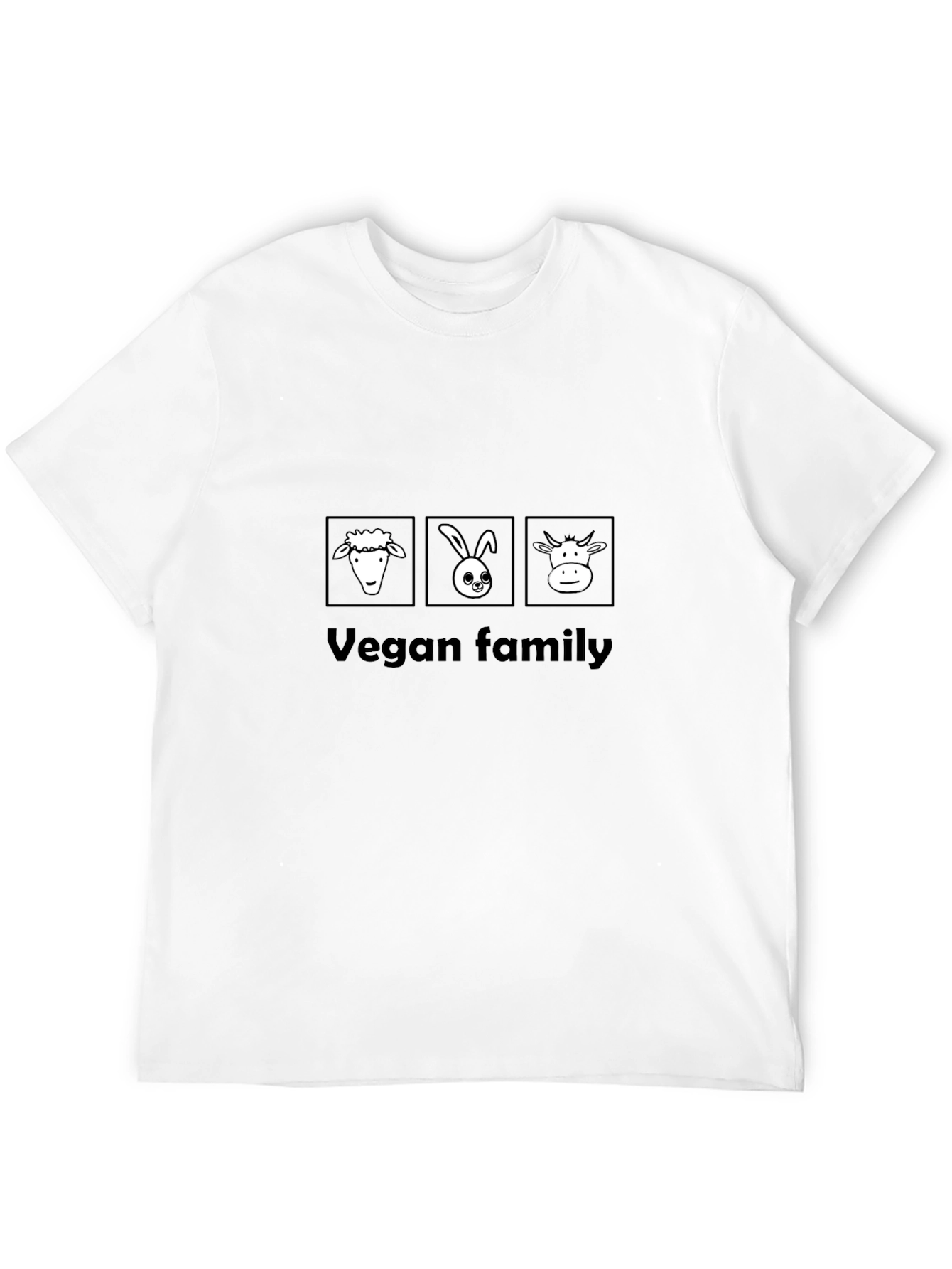 Vegan Family T-Shirt - Animal Lover Tee