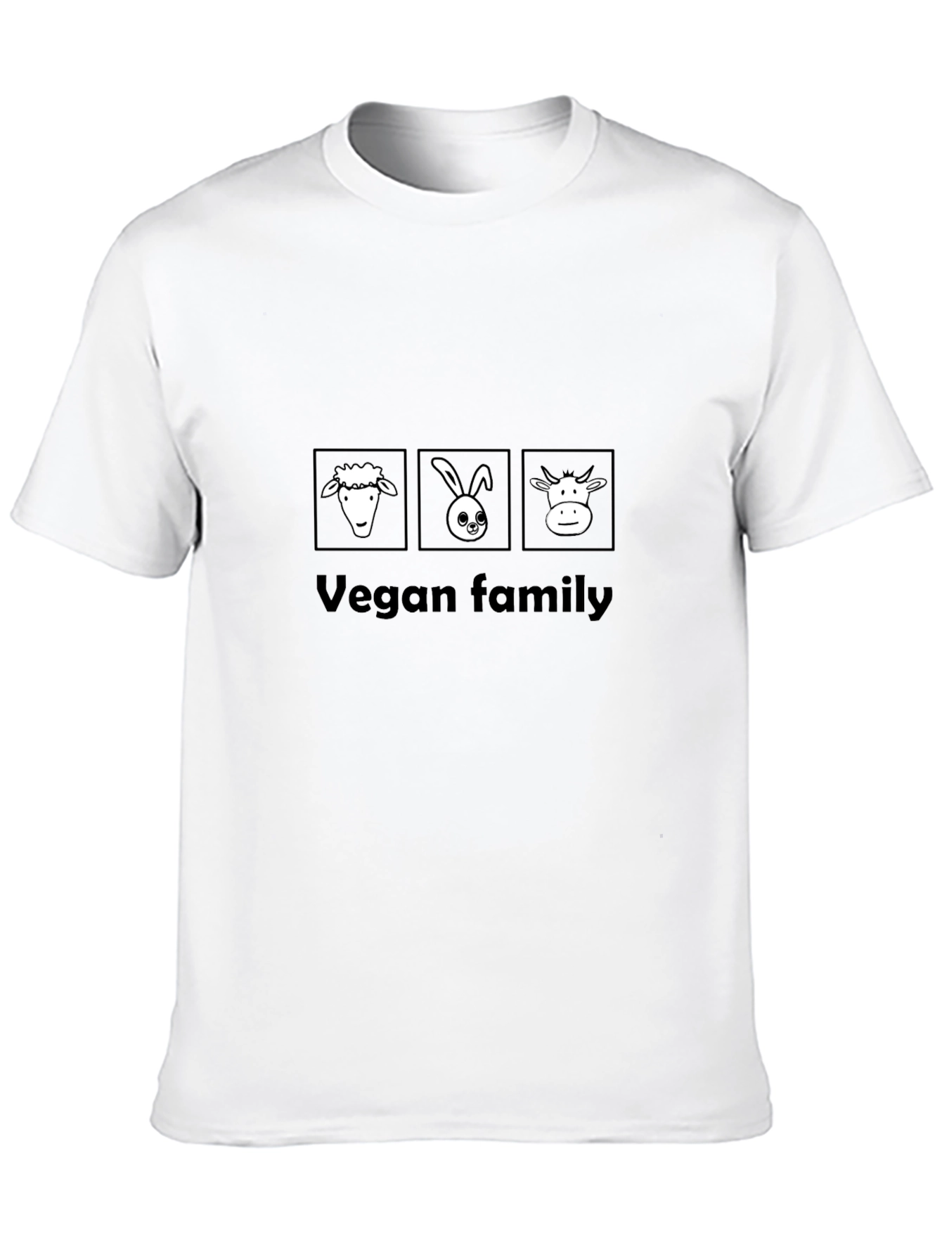 Vegan Family T-Shirt - Animal Lover Tee
