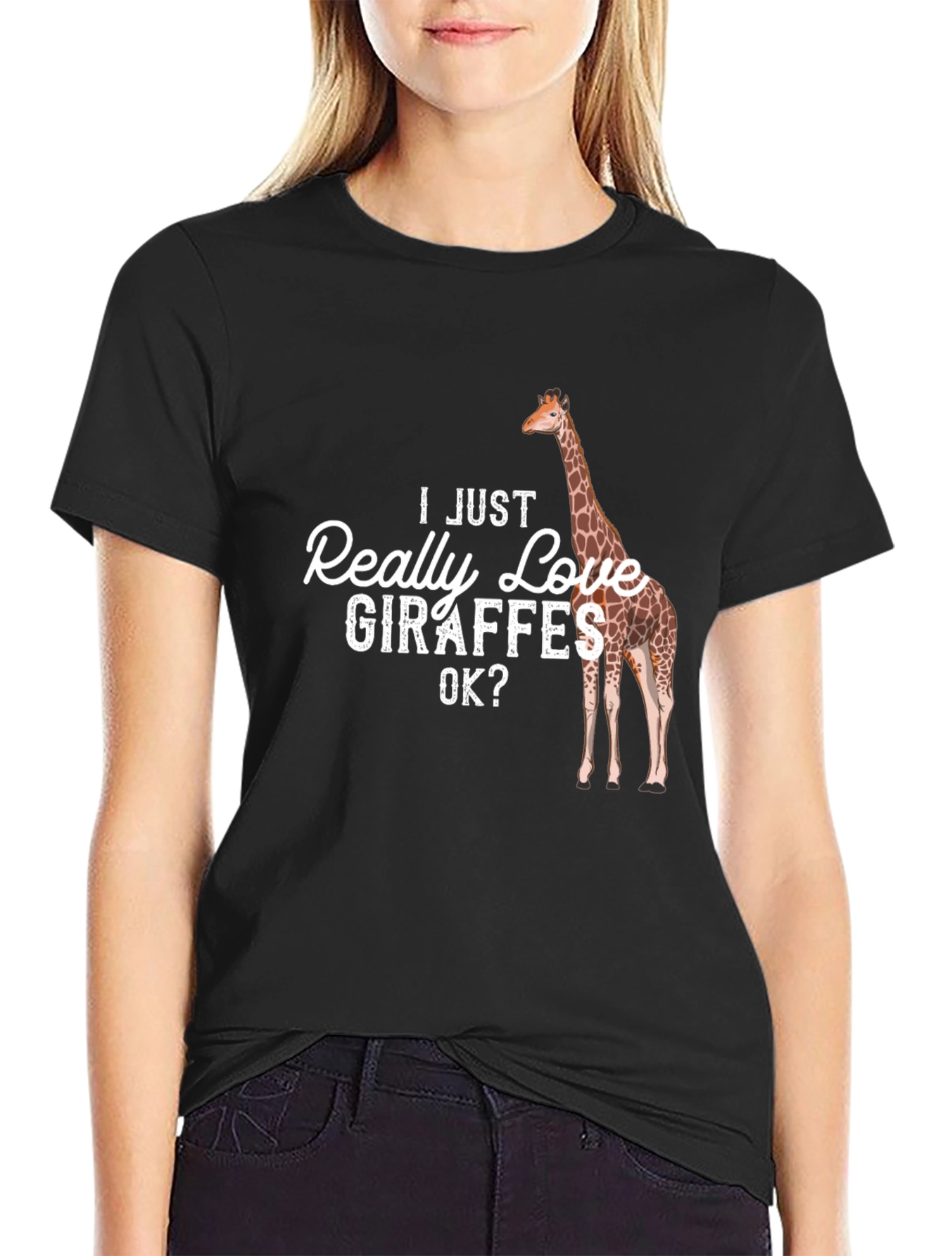 I Just Really Love Giraffes T-Shirt
