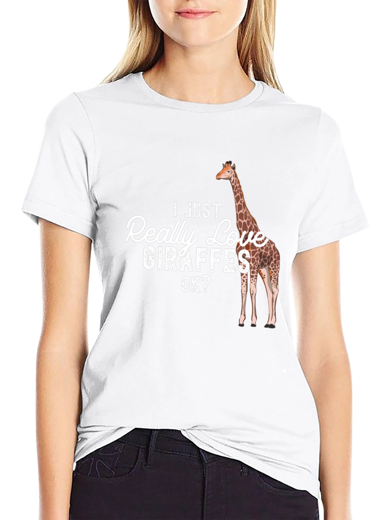 I Just Really Love Giraffes T-Shirt
