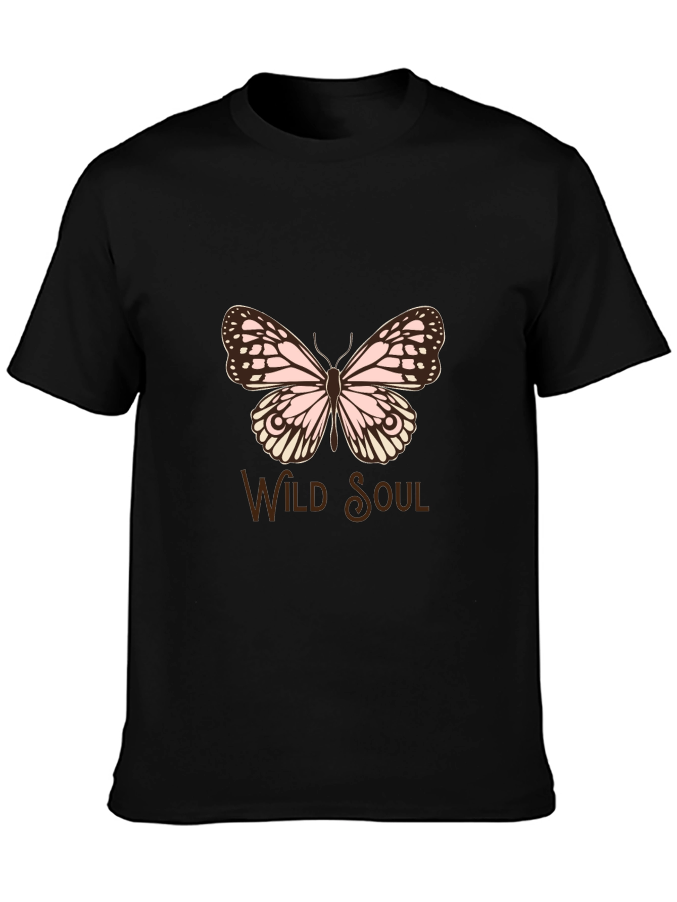 Wild Soul Butterfly Graphic T-Shirt