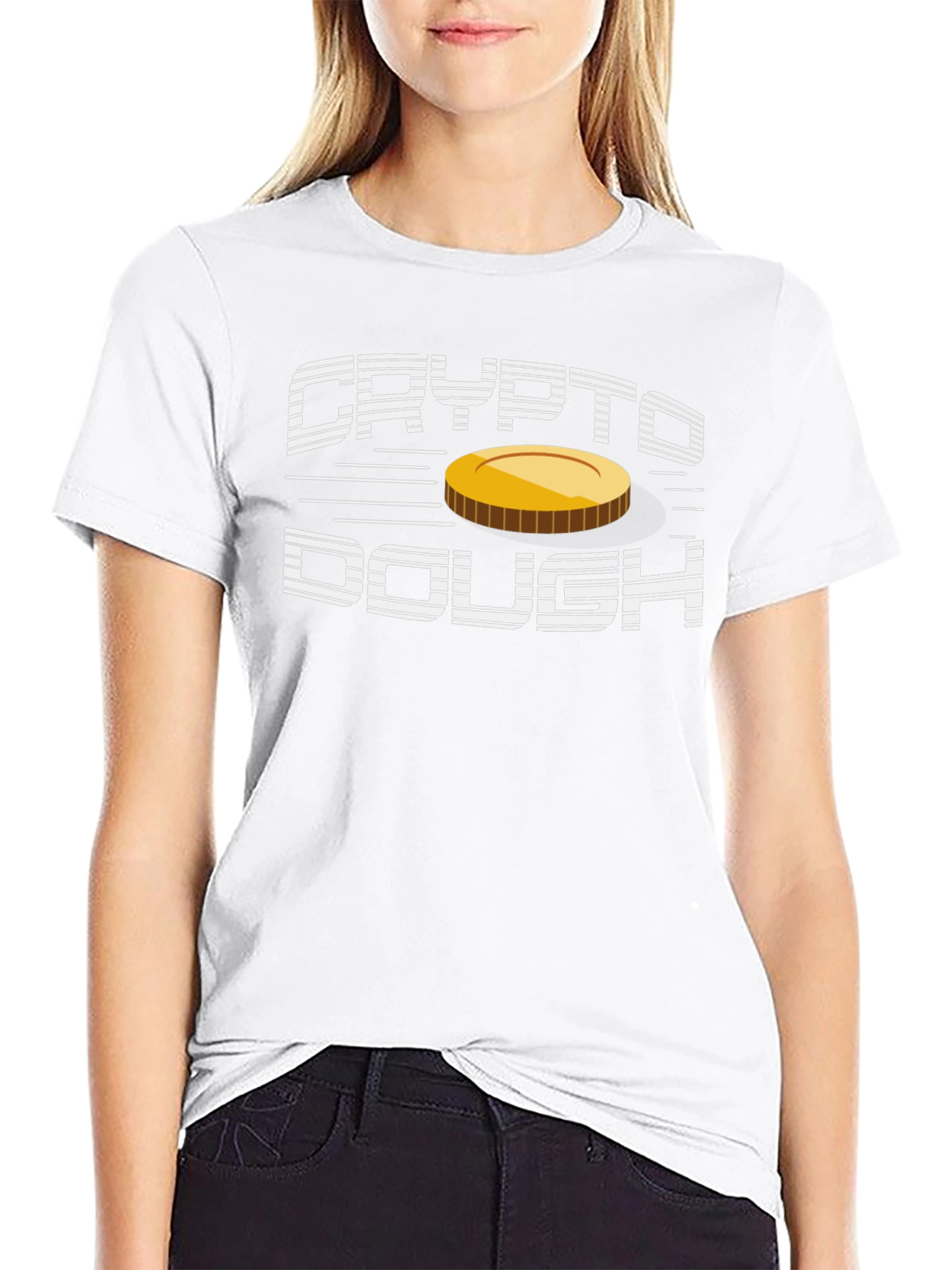 Crypto Dough T-Shirt - Black