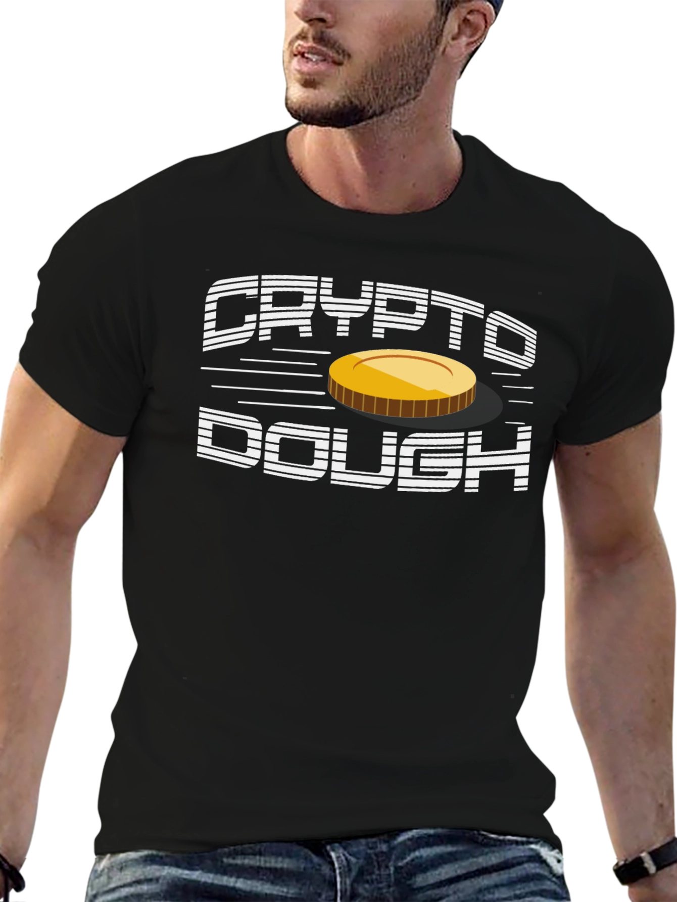 Crypto Dough T-Shirt - Black