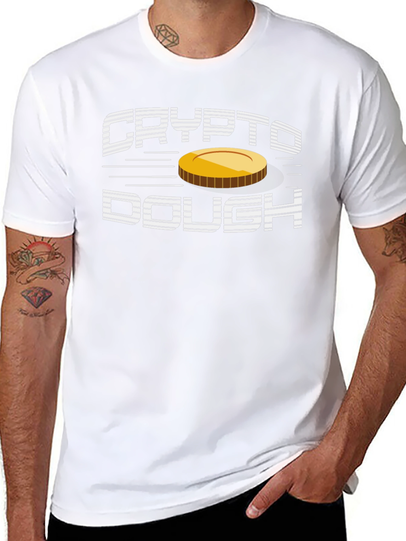 Crypto Dough T-Shirt - Black