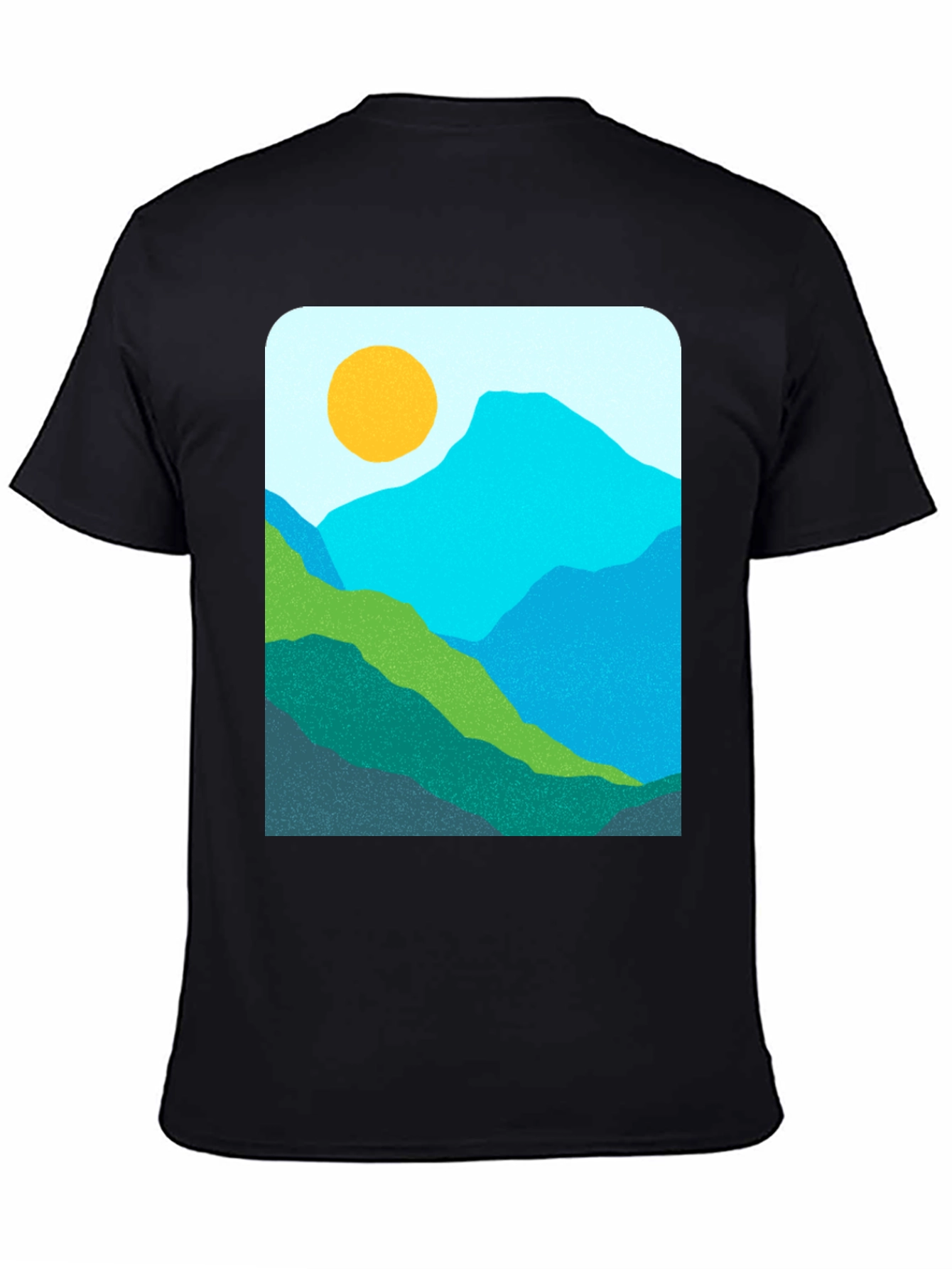 Mountain View Graphic Tee - Nature Inspired Design