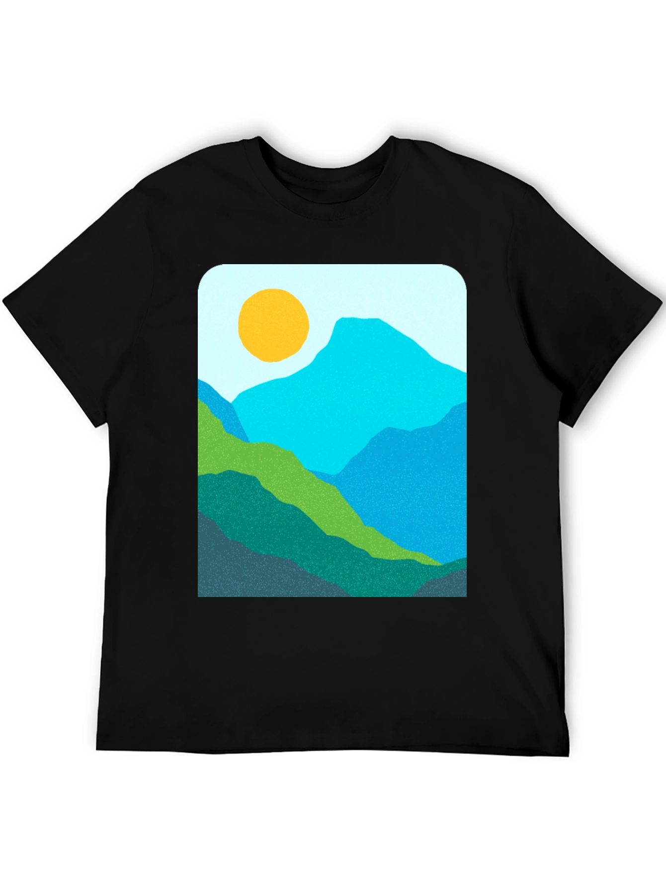 Mountain View Graphic Tee - Nature Inspired Design