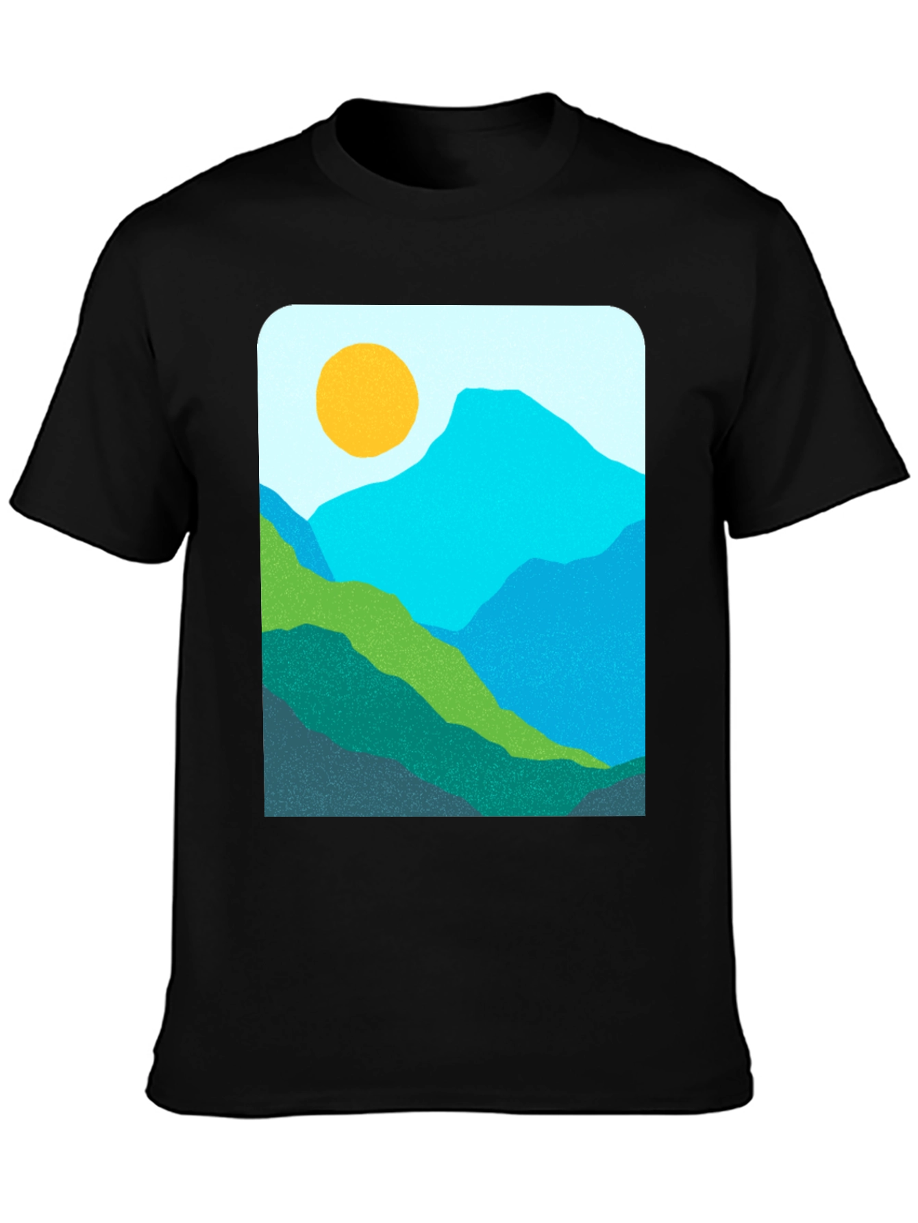 Mountain View Graphic Tee - Nature Inspired Design