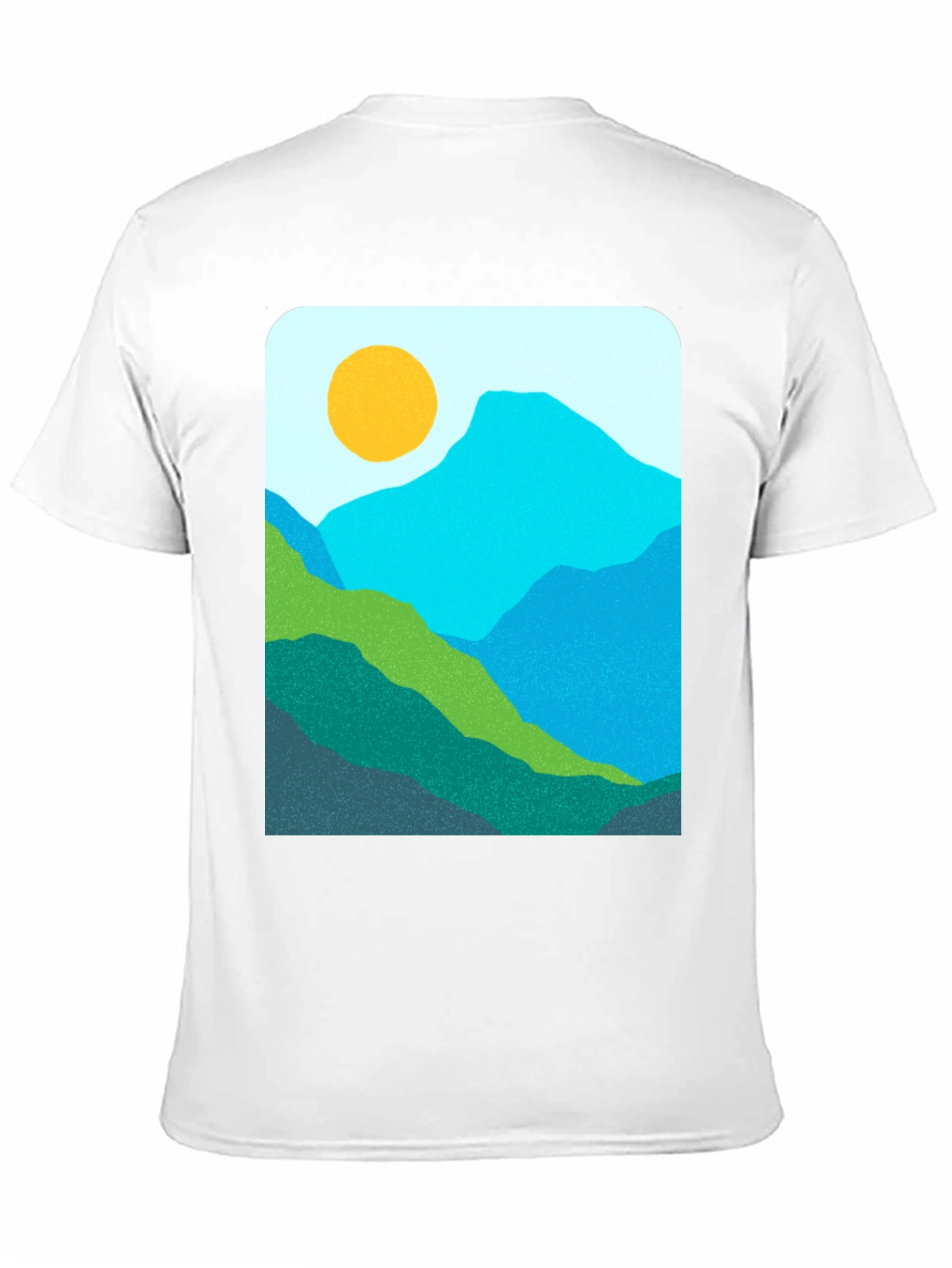 Mountain View Graphic Tee - Nature Inspired Design