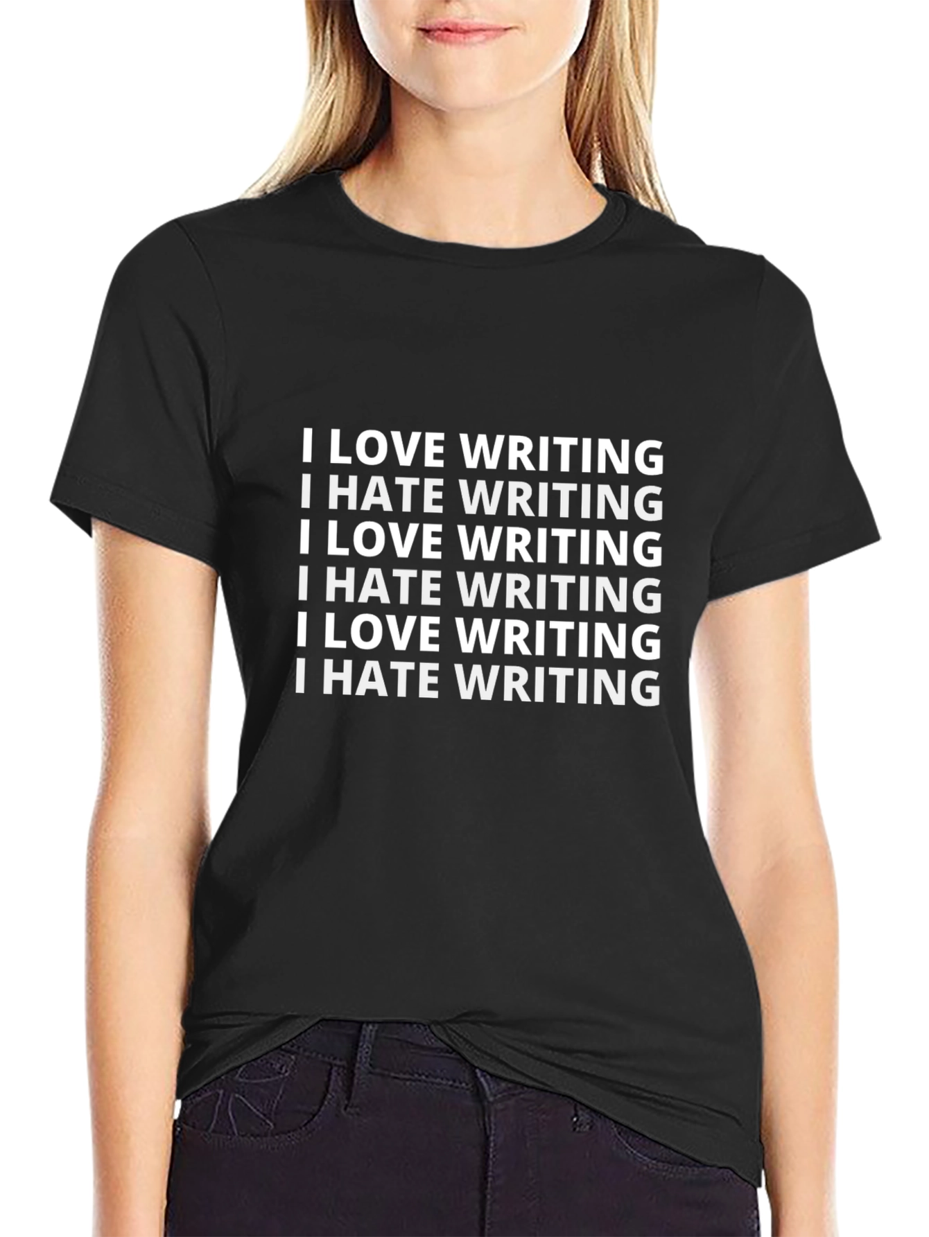 I Love Writing T-Shirt - Funny Writers Tee