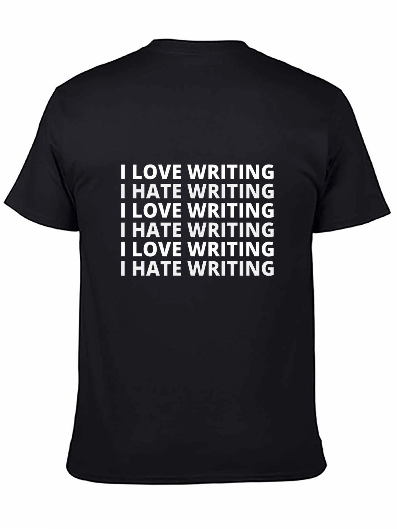 I Love Writing T-Shirt - Funny Writers Tee