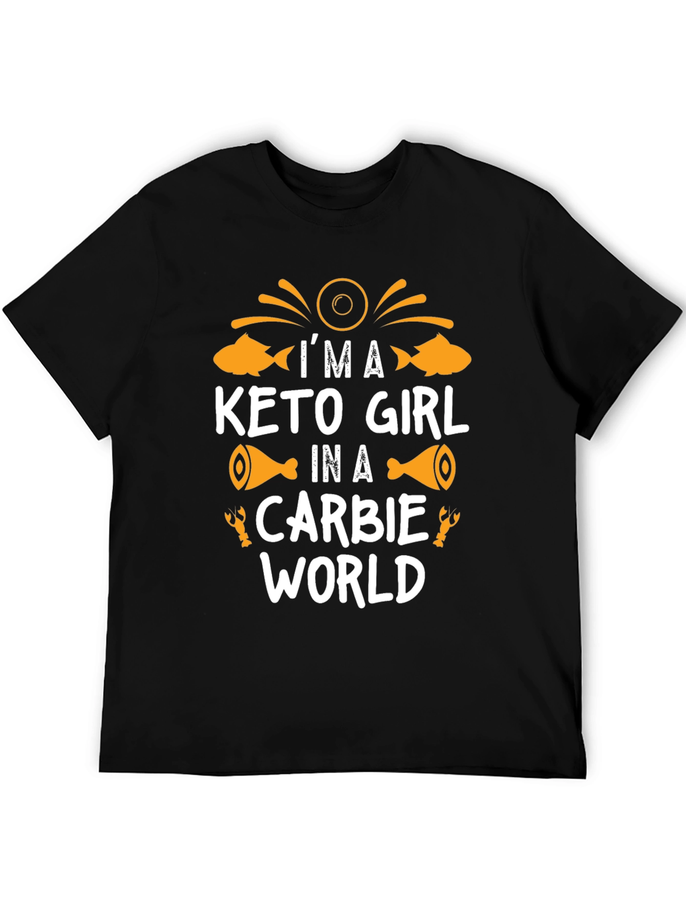 Keto Girl Carbie World Graphic T-Shirt