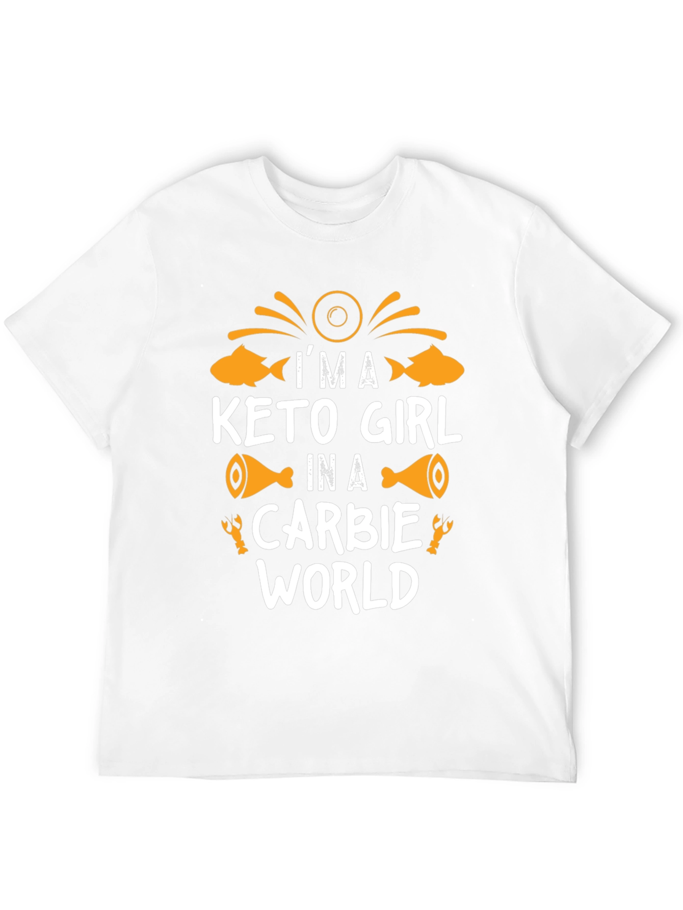 Keto Girl Carbie World Graphic T-Shirt