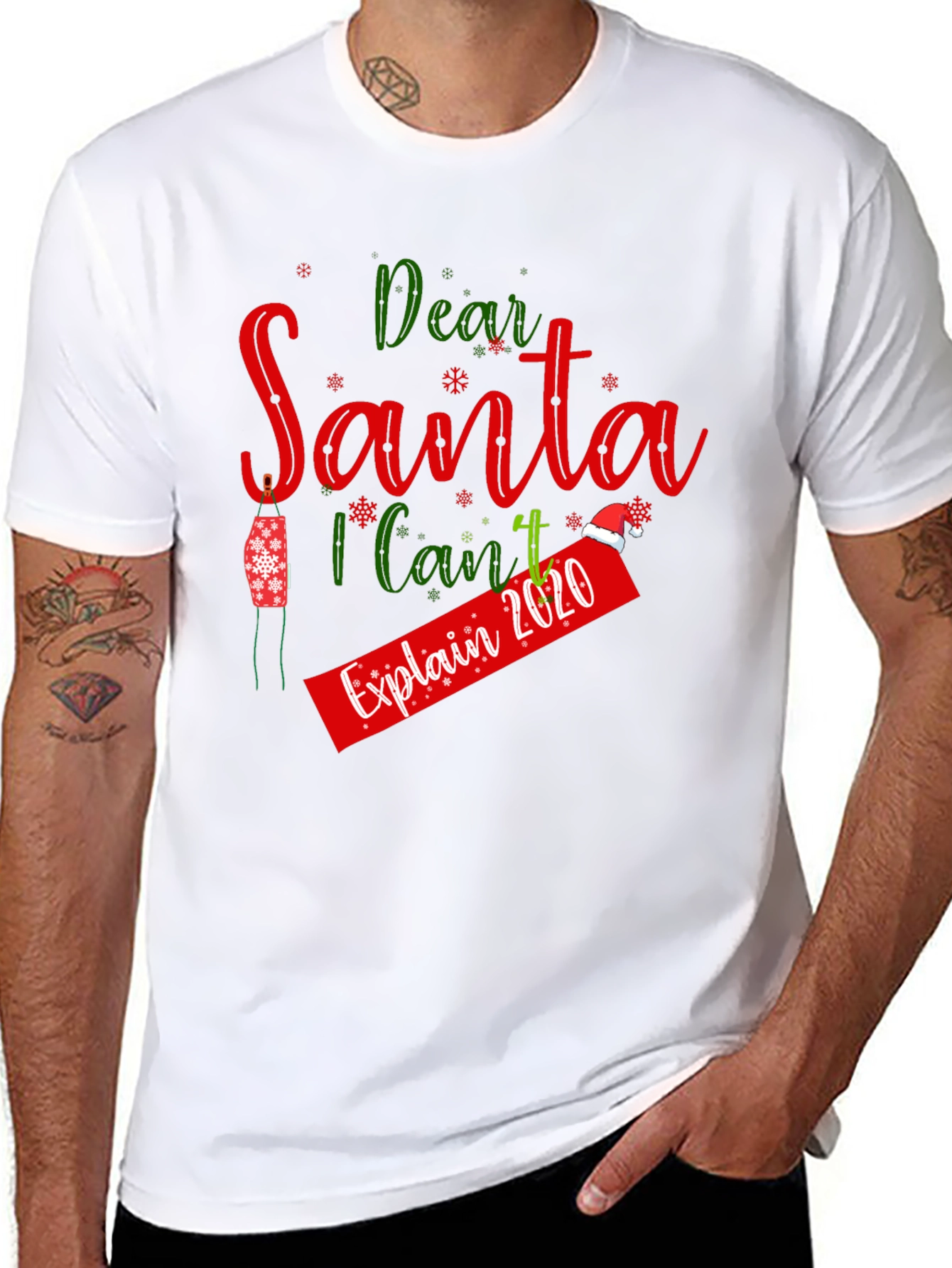 Dear Santa I Can Explain 2020 T-Shirt