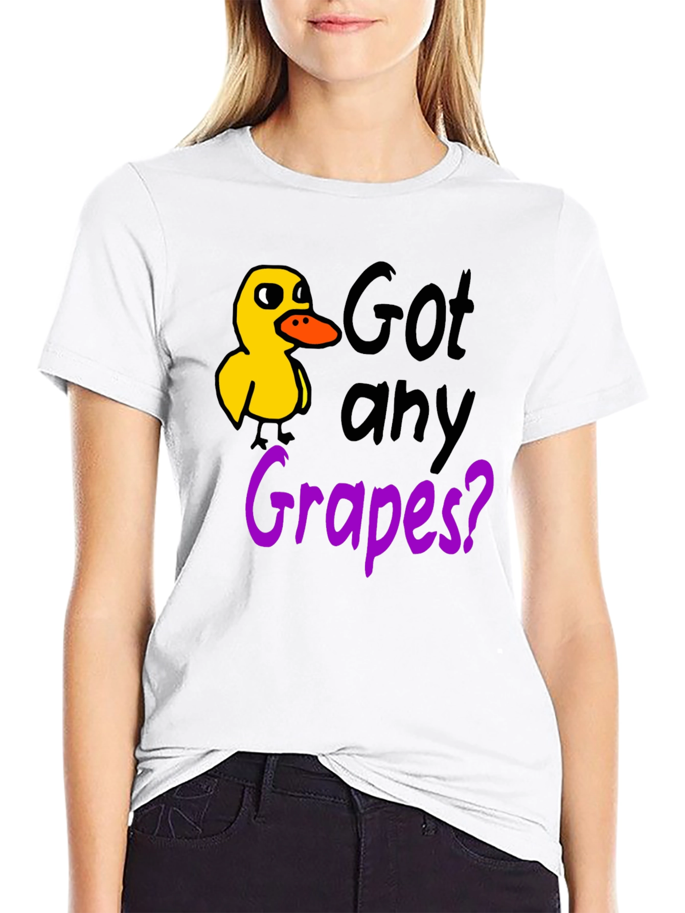 Got Any Grapes? Duck T-Shirt